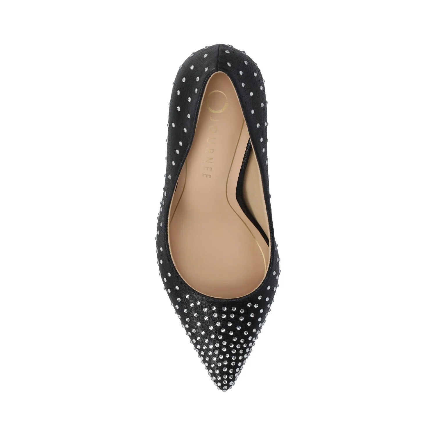 VENUS STATEMENT STILETTO DRESS PUMP HEELS - Black - Image 4