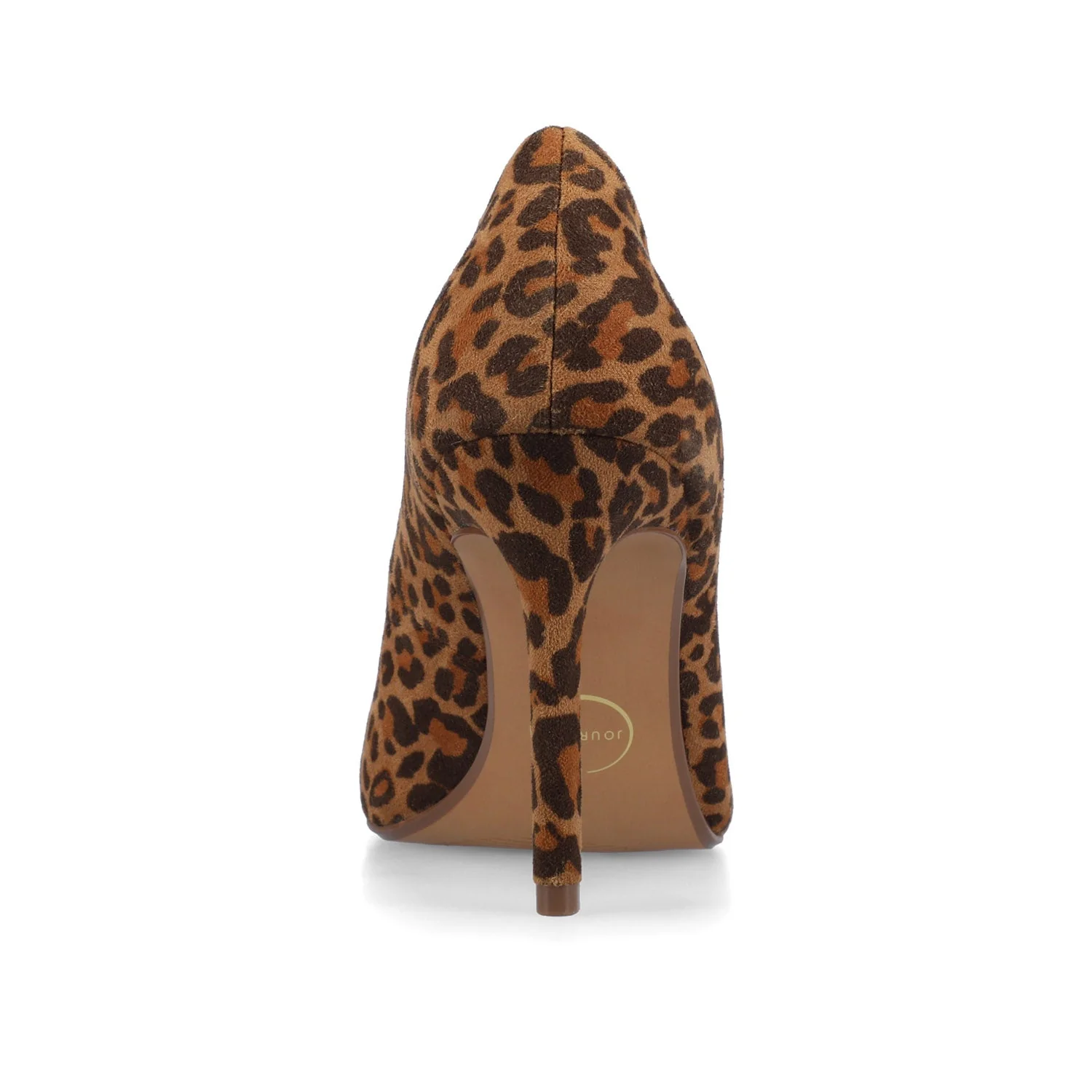 VENUS STATEMENT STILETTO DRESS PUMP HEELS - Leopard/Camel - Image 6
