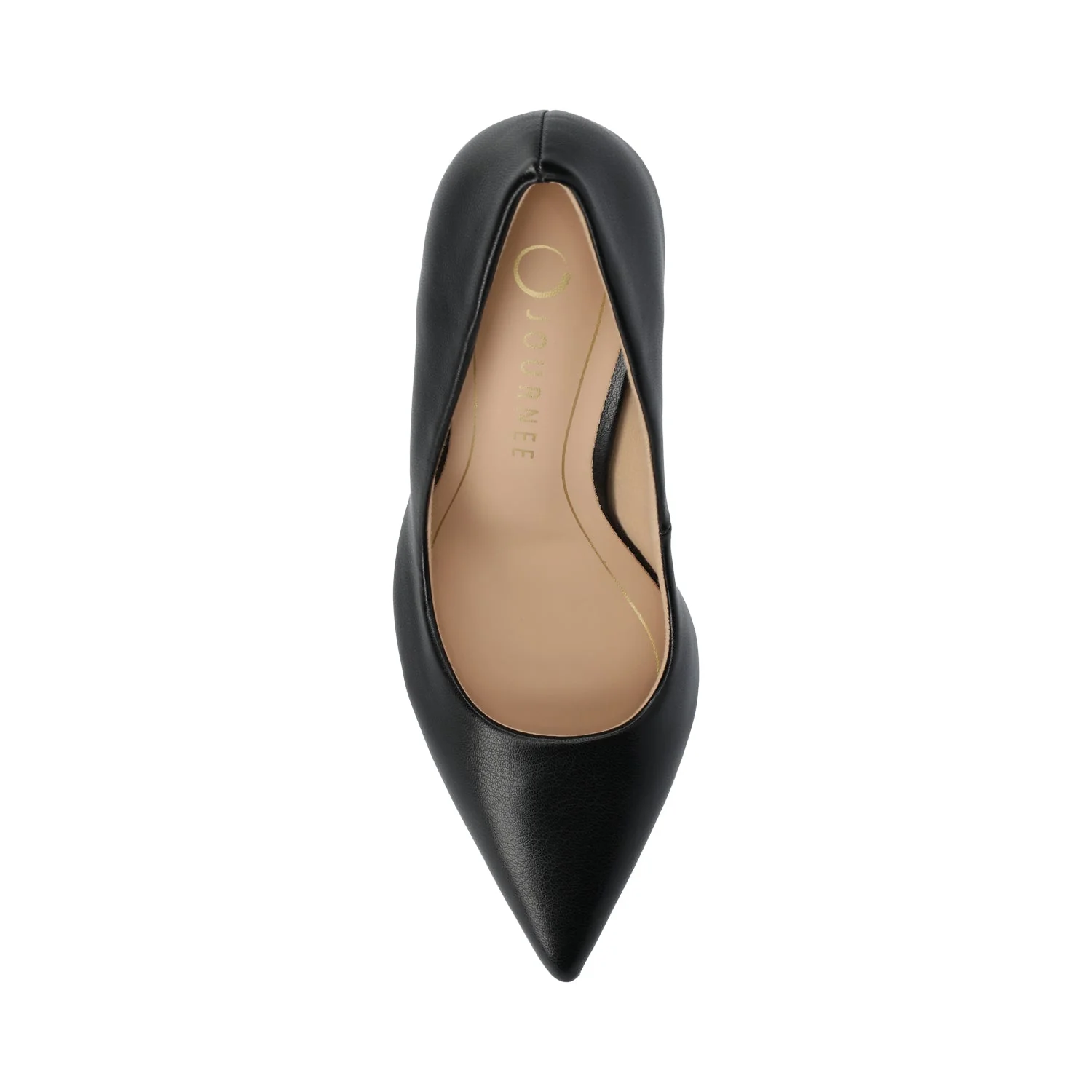 VENUS STILETTO DRESS PUMP HEELS - Black PU - Image 4