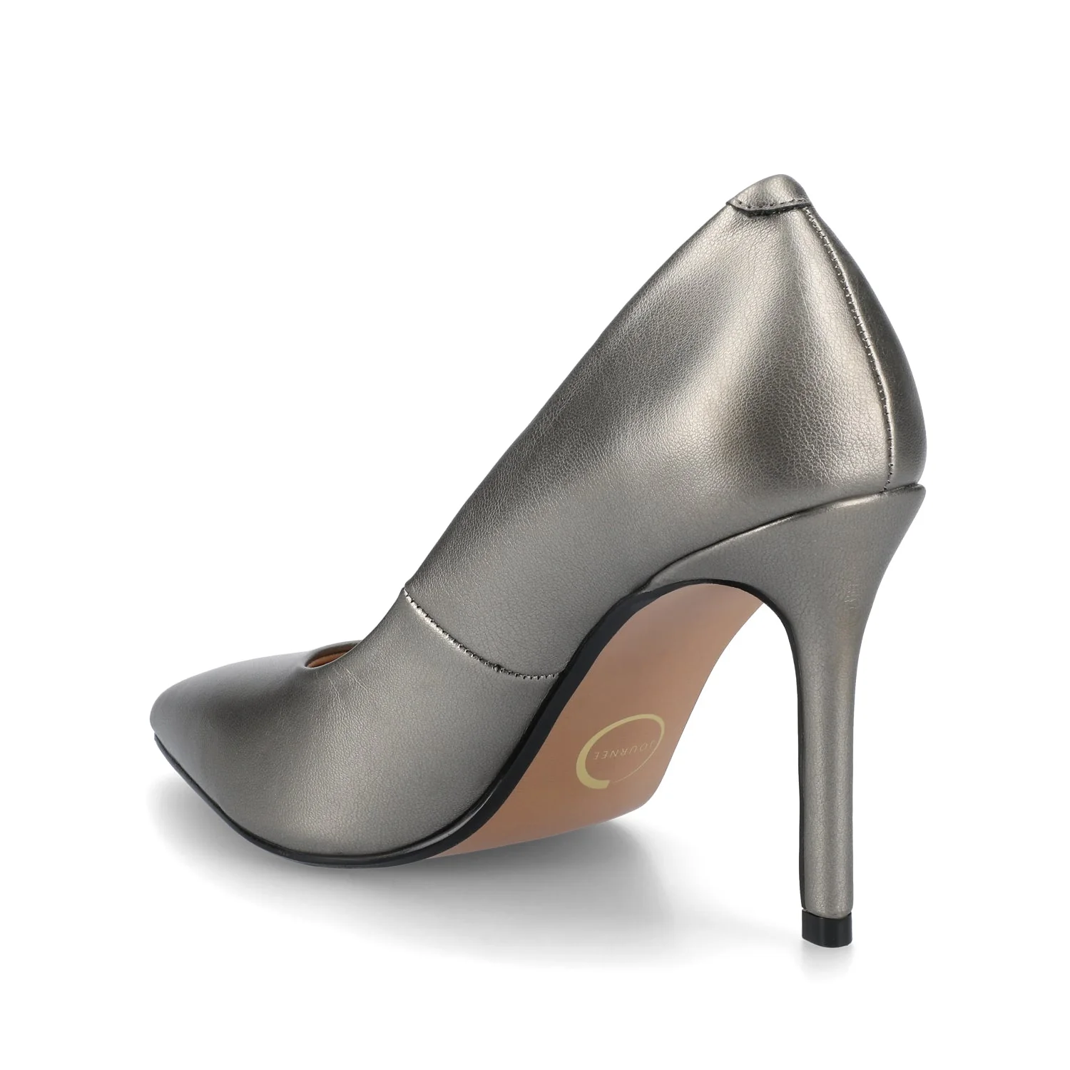 VENUS STILETTO DRESS PUMPS HEELS - Pewter - Image 3