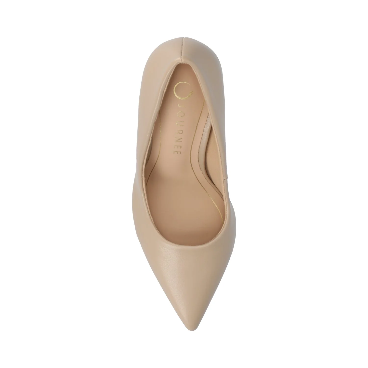 VENUS STILETTO DRESS PUMP HEELS - Taupe PU - Image 5