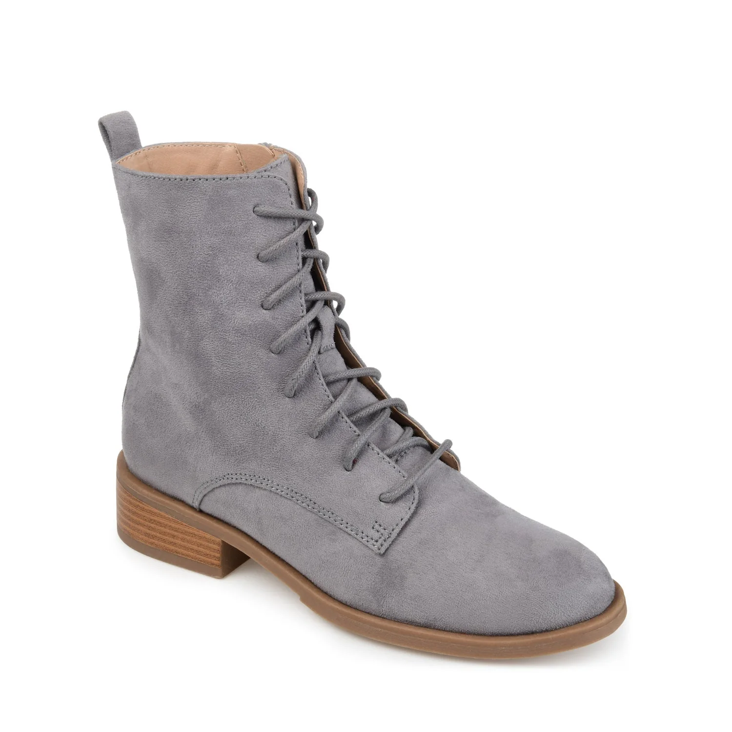 VIENNA COMBAT BOOTIES - Grey - Image 2