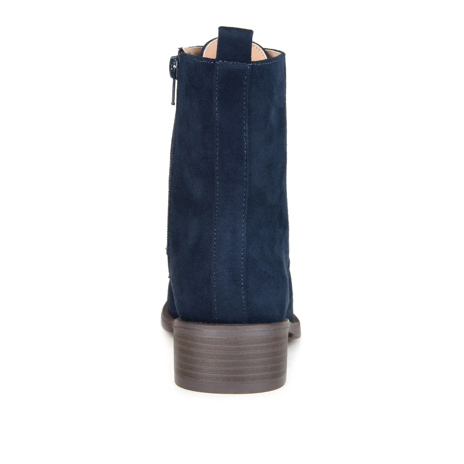 VIENNA COMBAT BOOTIES IN WIDE - Navy - Image 6