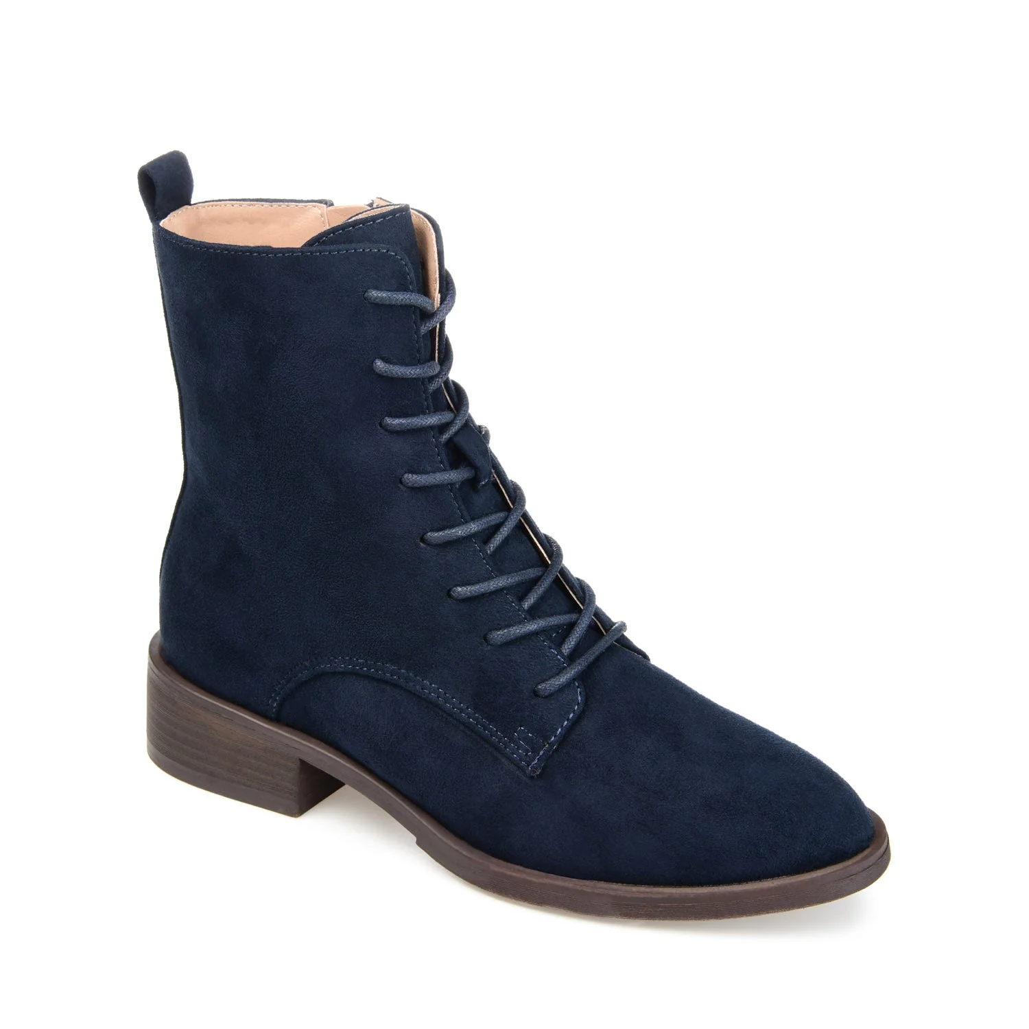 VIENNA COMBAT BOOTIES - Navy - Image 2