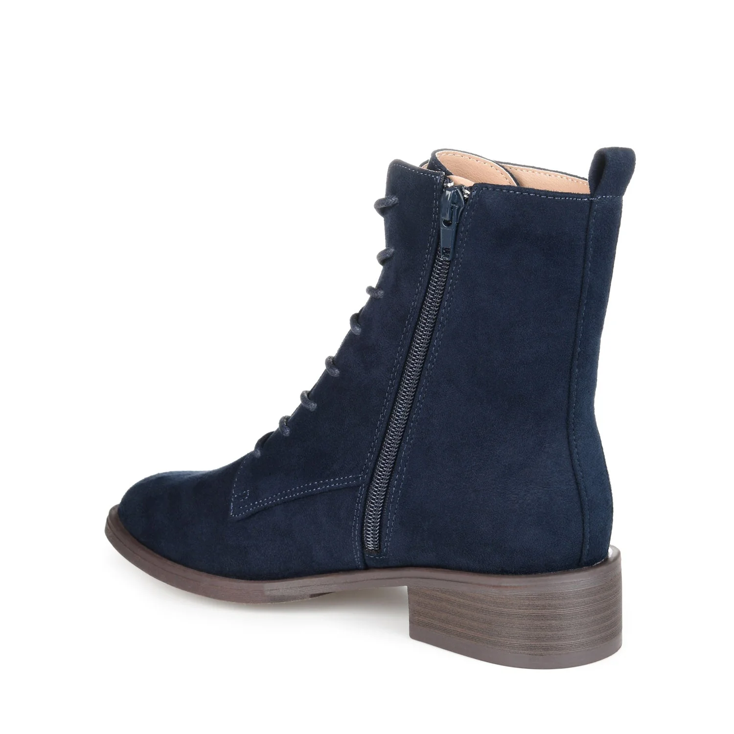 VIENNA COMBAT BOOTIES - Navy - Image 3