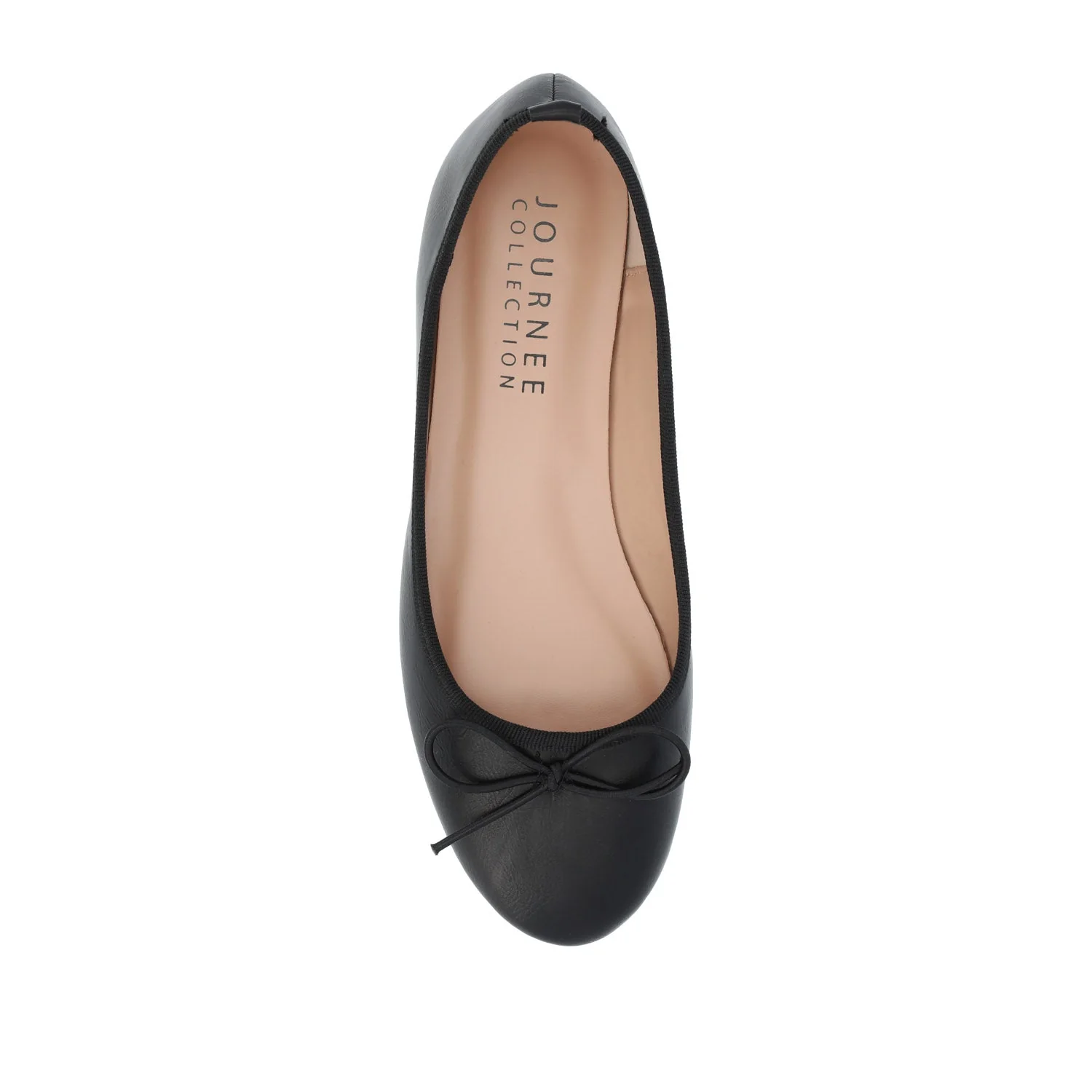 VIKA BALLET FLATS IN VEGAN LEATHER - Black - Image 6