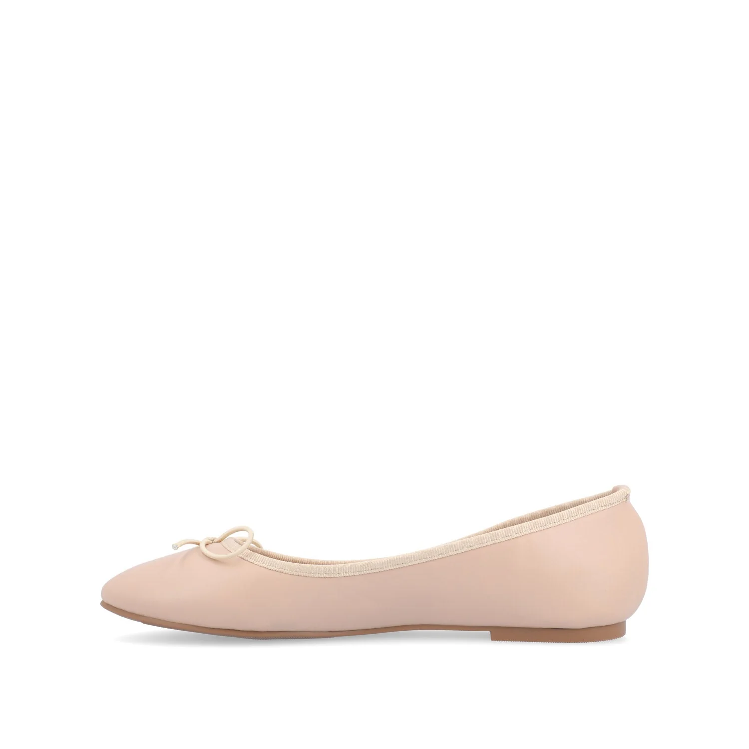VIKA BALLET FLATS IN VEGAN LEATHER - Blush - Image 3