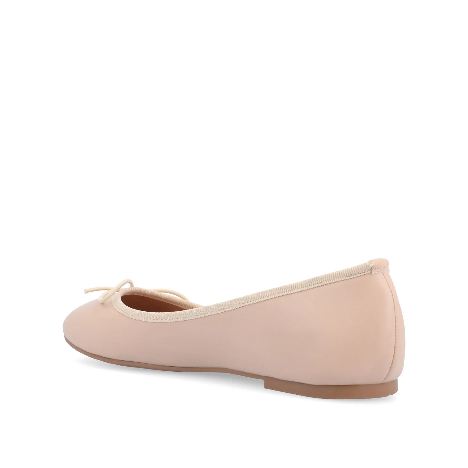 VIKA BALLET FLATS IN VEGAN LEATHER - Blush - Image 4