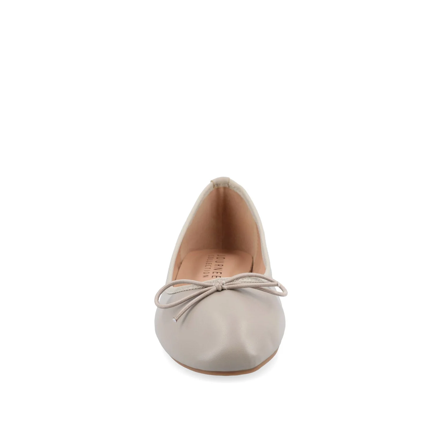 VIKA BALLET FLATS IN VEGAN LEATHER - Grey - Image 5