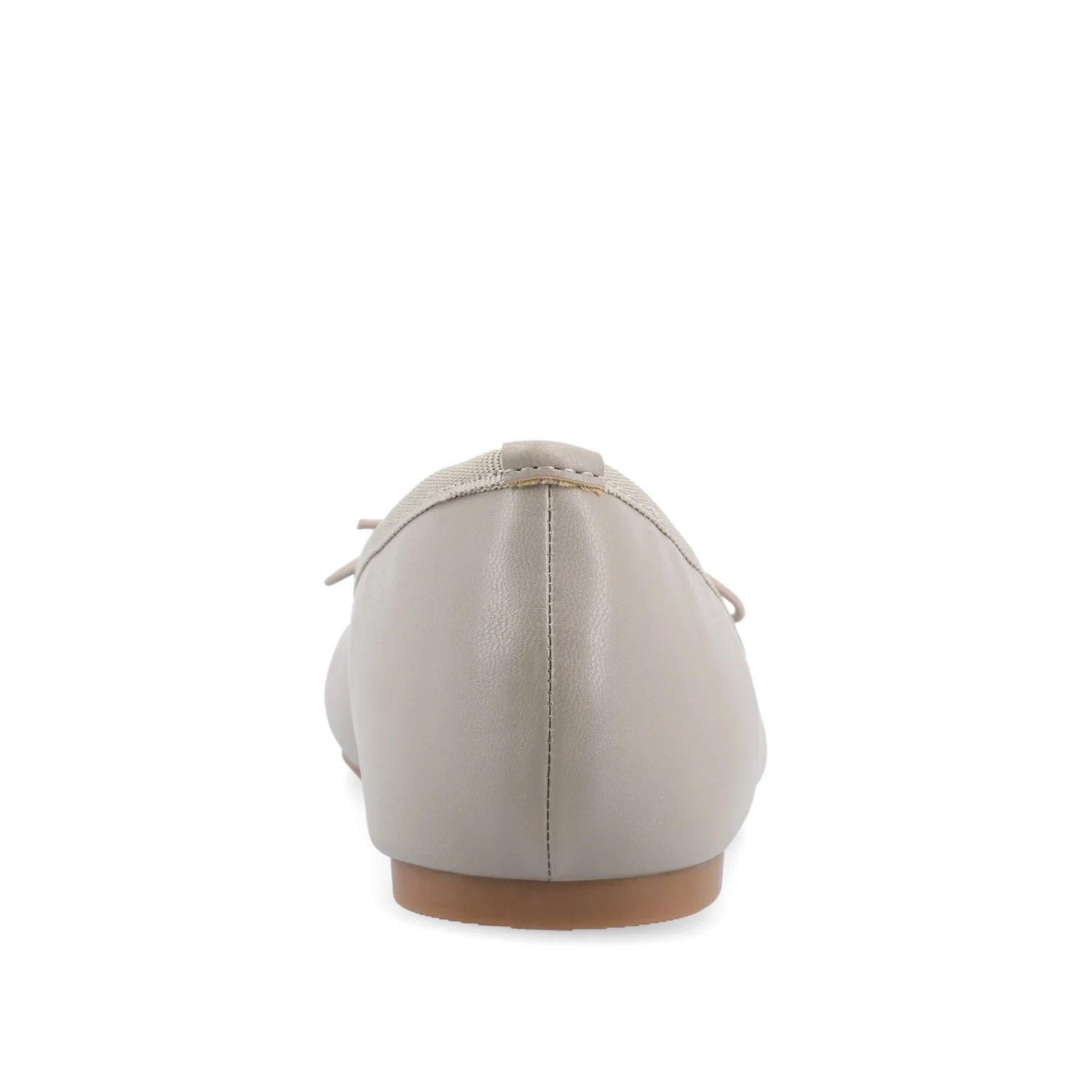 VIKA BALLET FLATS IN VEGAN LEATHER - Grey - Image 7