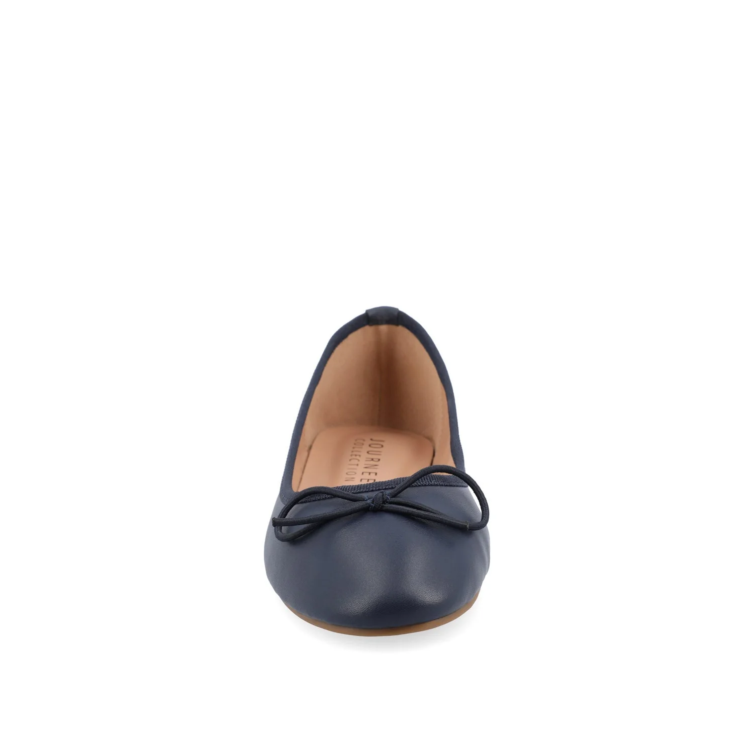 VIKA BALLET FLATS IN VEGAN LEATHER - Navy Nubuck - Image 5