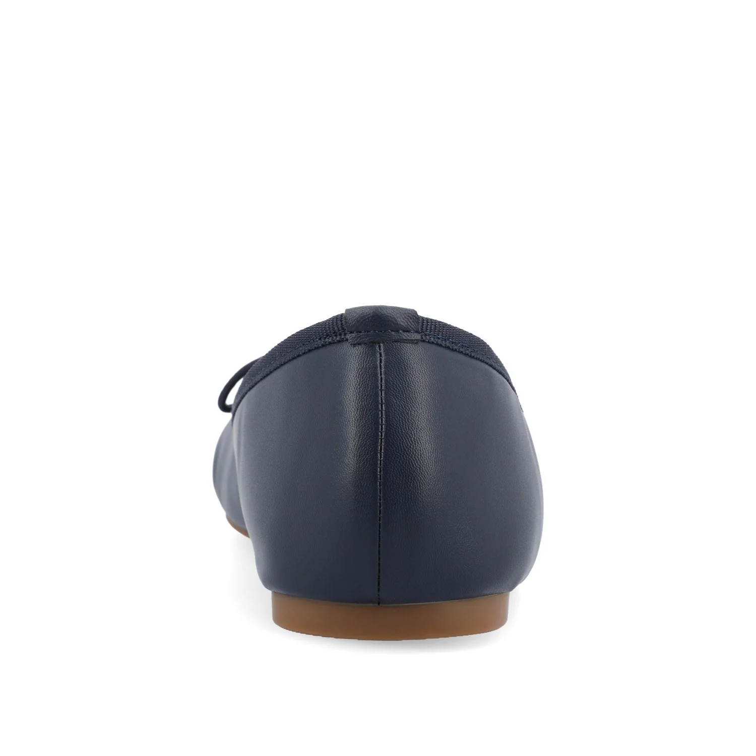 VIKA BALLET FLATS IN VEGAN LEATHER - Navy Nubuck - Image 7