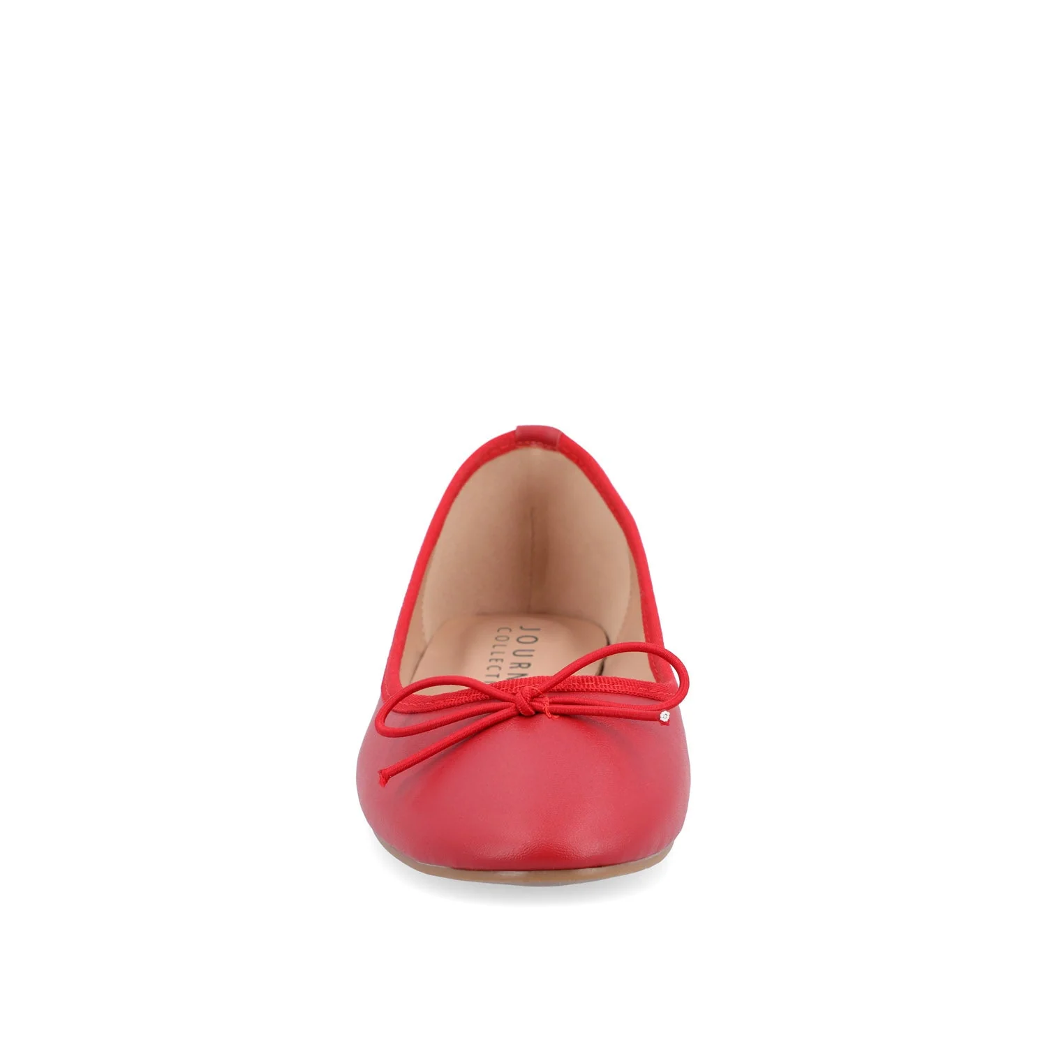 VIKA BALLET FLATS IN VEGAN LEATHER - Red - Image 5