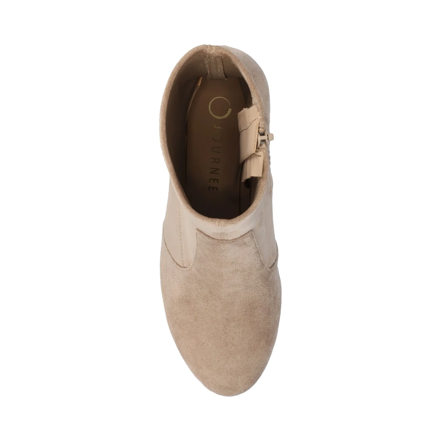 VIVIA DRESS BOOTIES IN WIDE - Taupe - Image 4