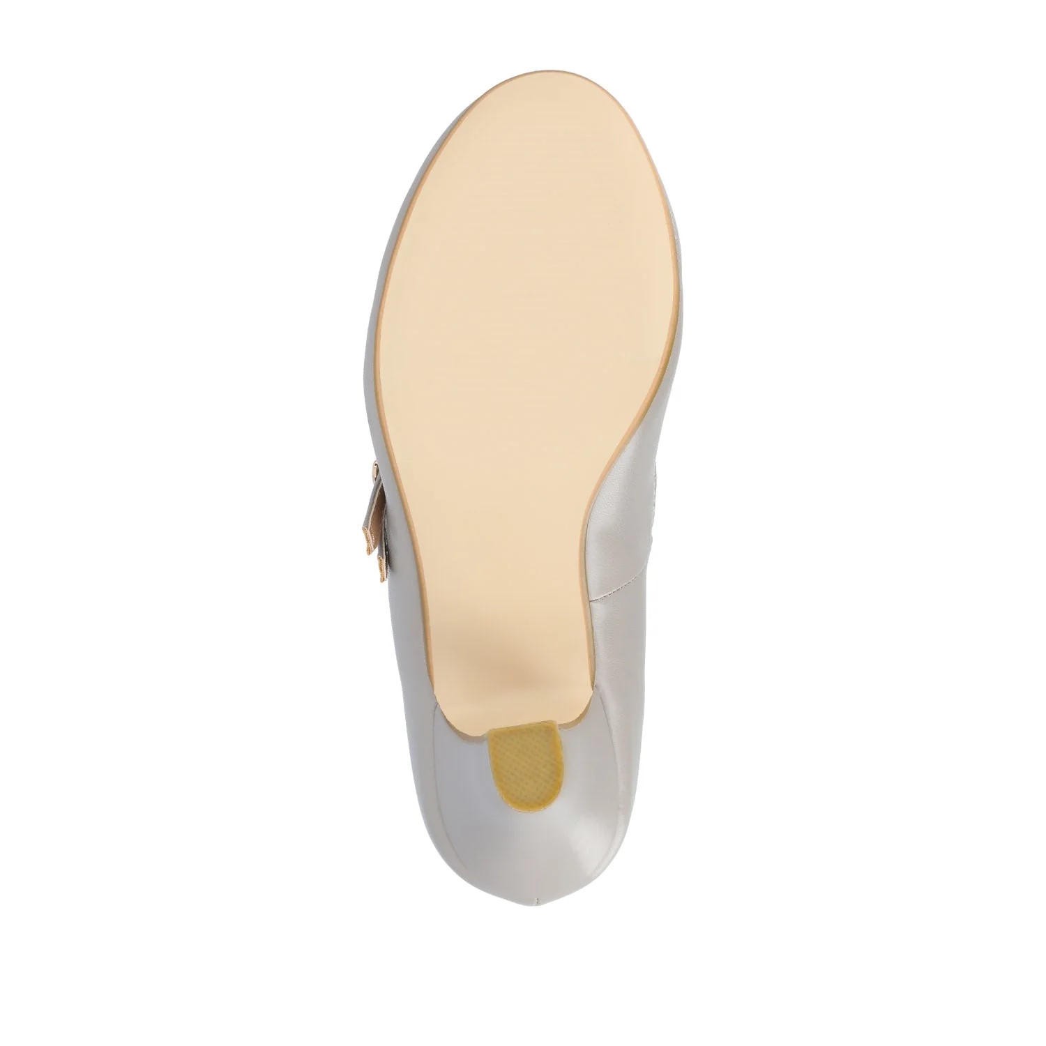 WINDY CROCO MARY JANE PUMP HEELS IN NARROW - Grey - Image 8