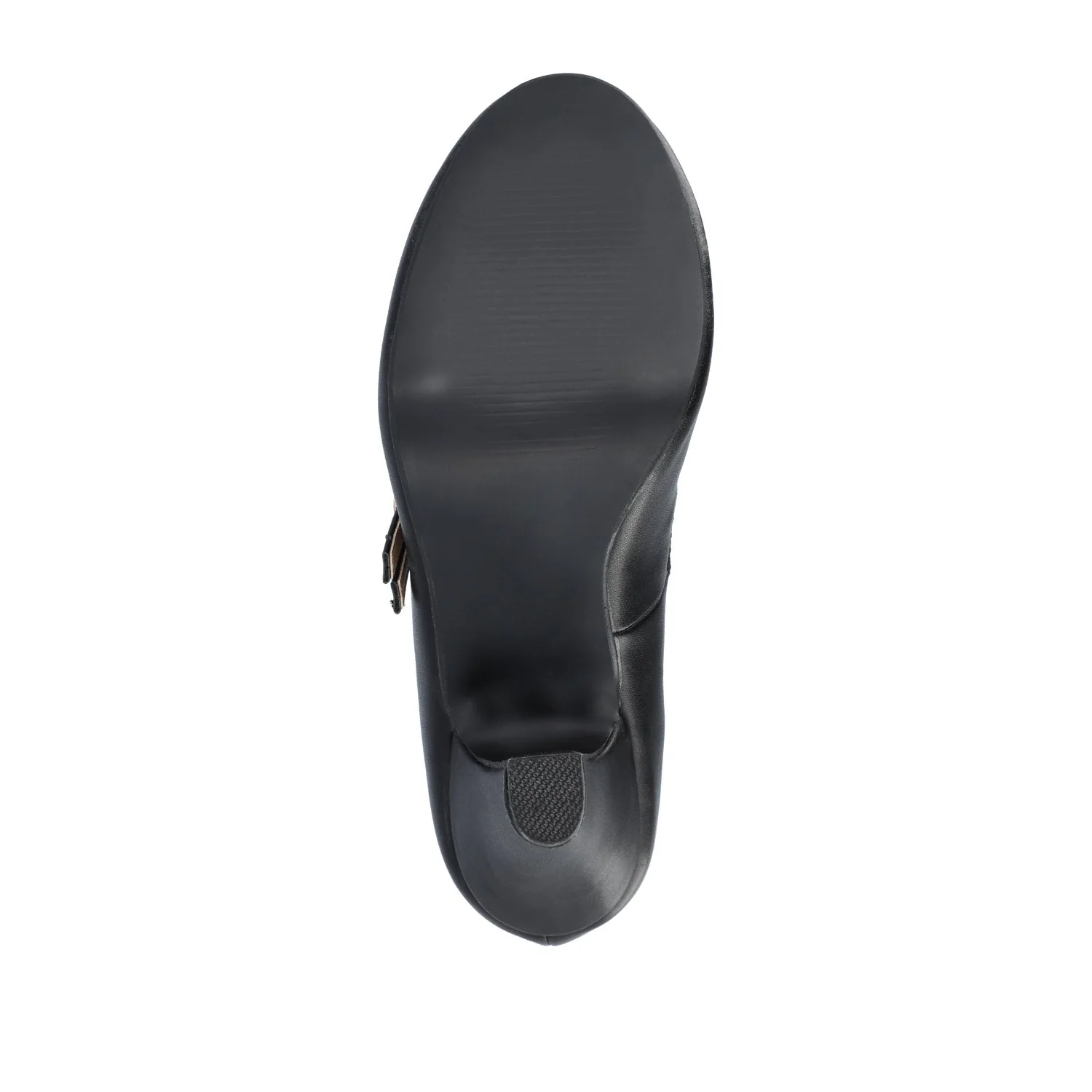 WINDY CROCO MARY JANE PUMP HEELS IN WIDE - Black - Image 8