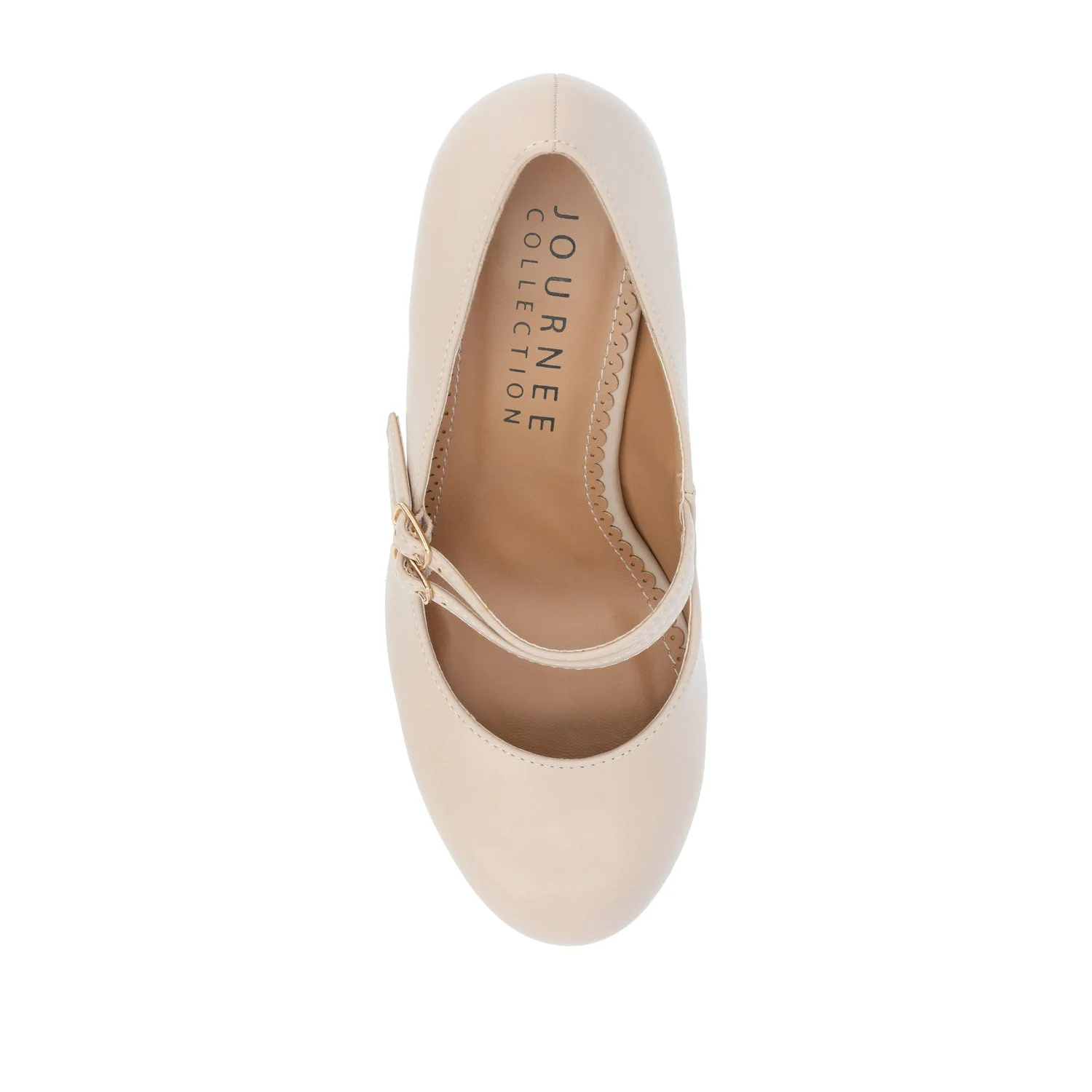 WINDY MARY JANE PUMP HEELS IN STATEMENT - Nude - Image 6