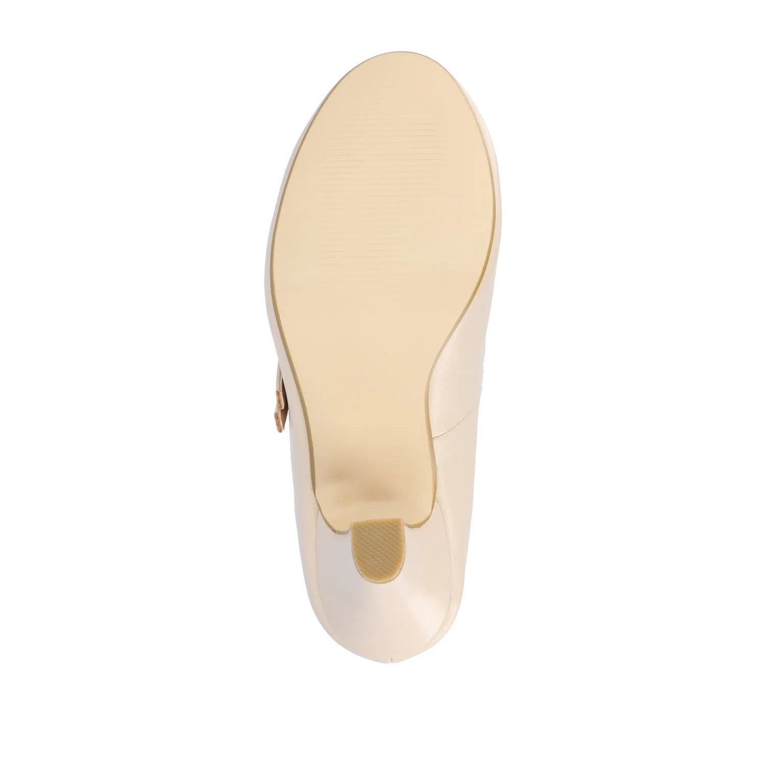 WINDY STATEMENT MARY JANE PUMP HEELS IN NARROW - Nude - Image 8