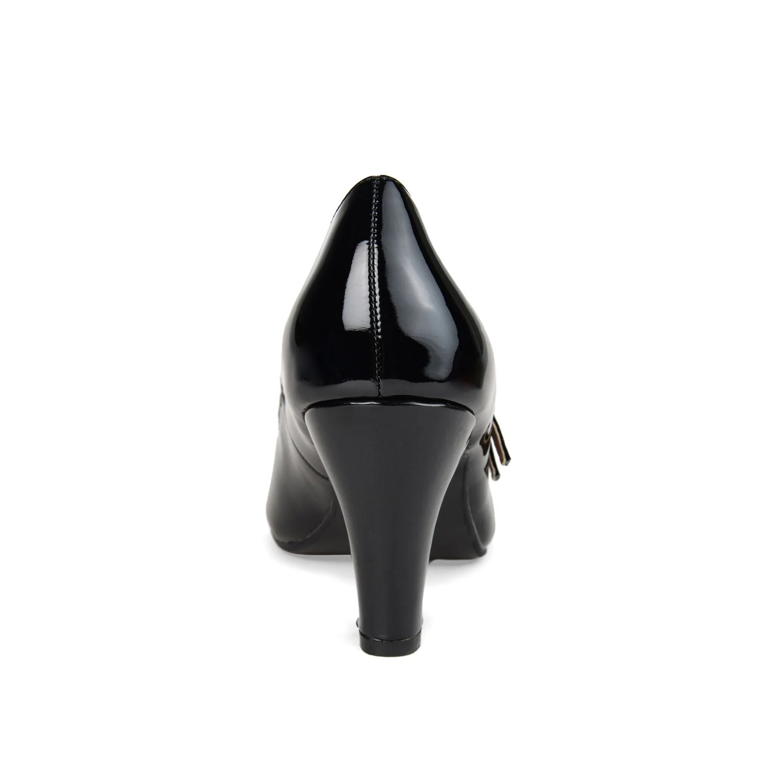 WINDY MARY JANE PUMP HEELS IN STATEMENT - Patent/Black - Image 7