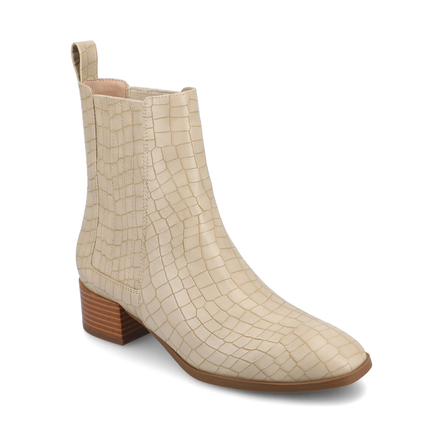 WRENLEY CHELSEA BOOTIES - Croco Beige - Image 2
