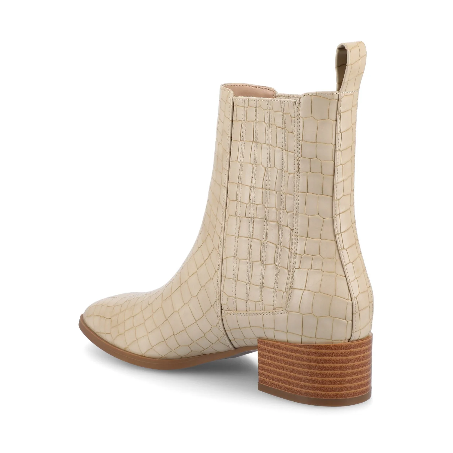 WRENLEY CHELSEA BOOTIES - Croco Beige - Image 3