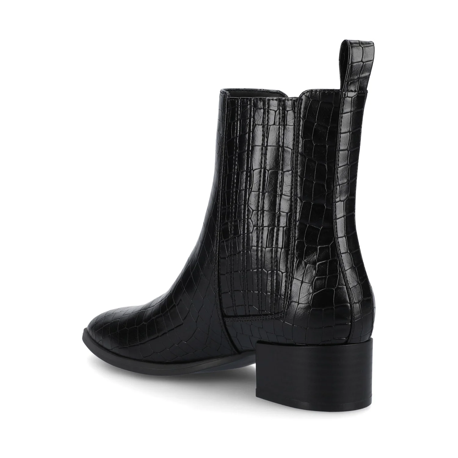 WRENLEY CHELSEA BOOTIES - Croco Black - Image 3
