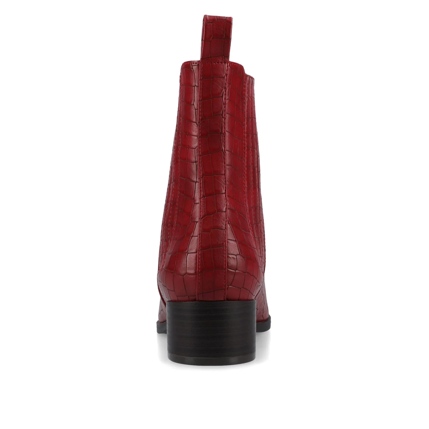 WRENLEY CHELSEA BOOTIES - Croco Red - Image 6