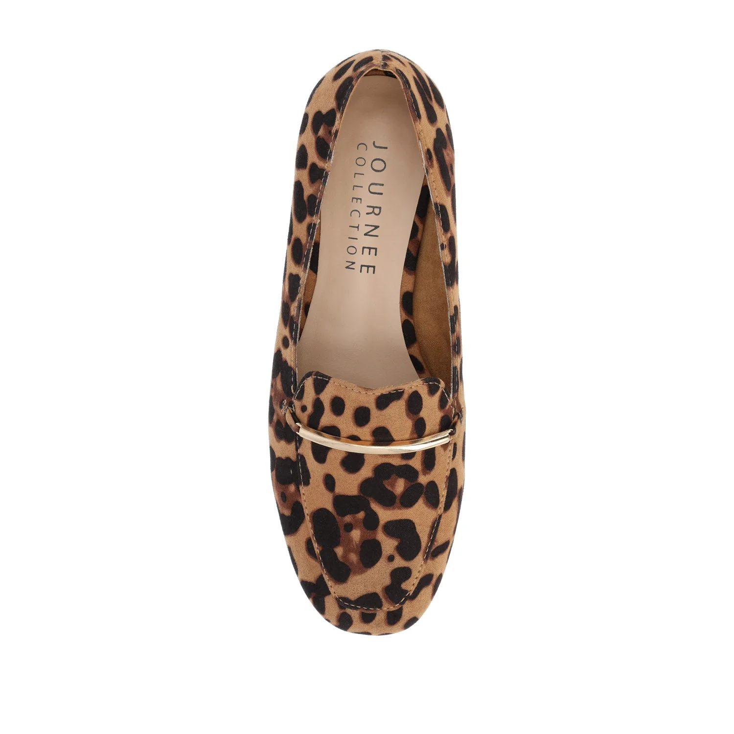 WRENN LOAFER FLATS IN PRINT - Leopard Faux - Image 8