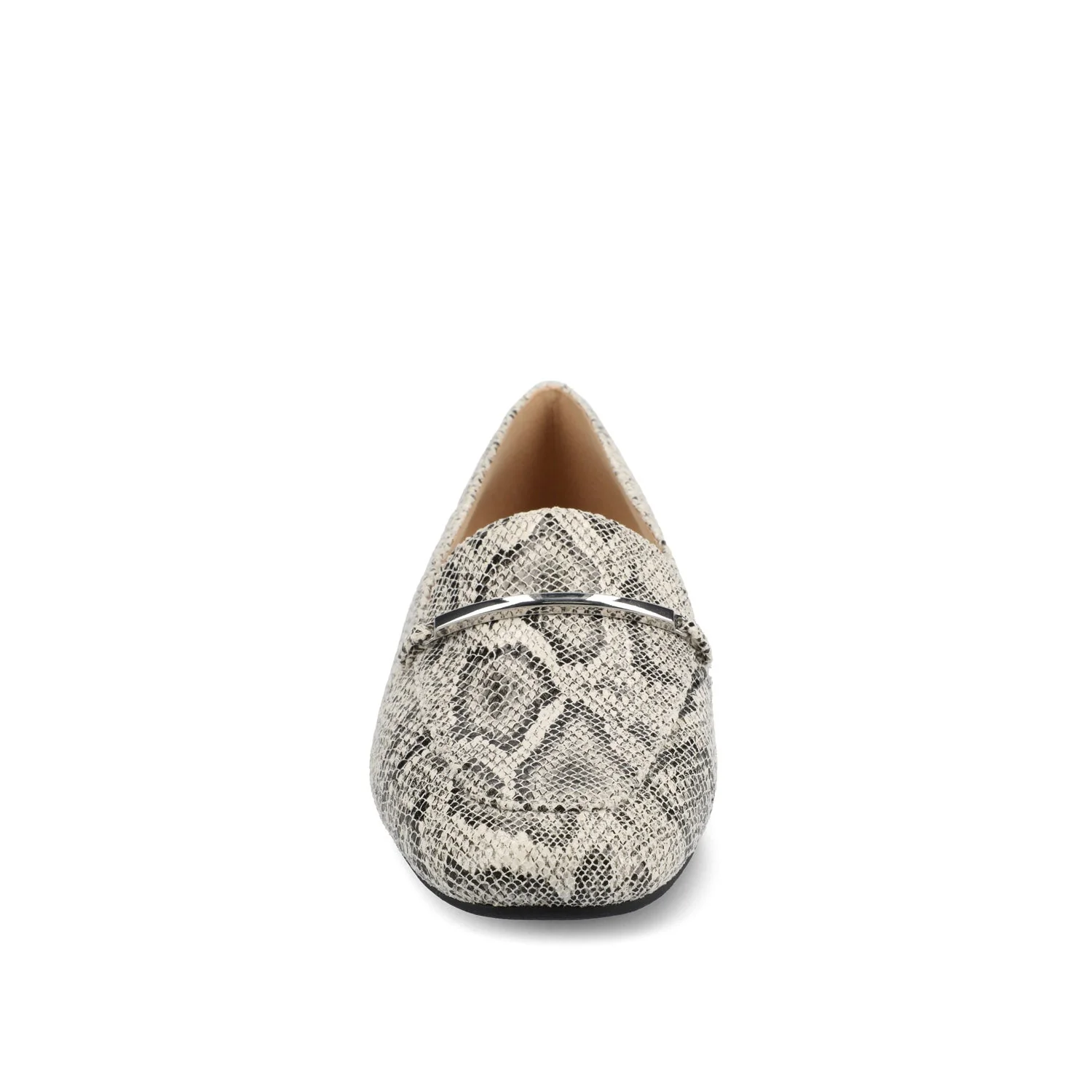 WRENN LOAFER FLATS IN PRINT - Snake - Image 6