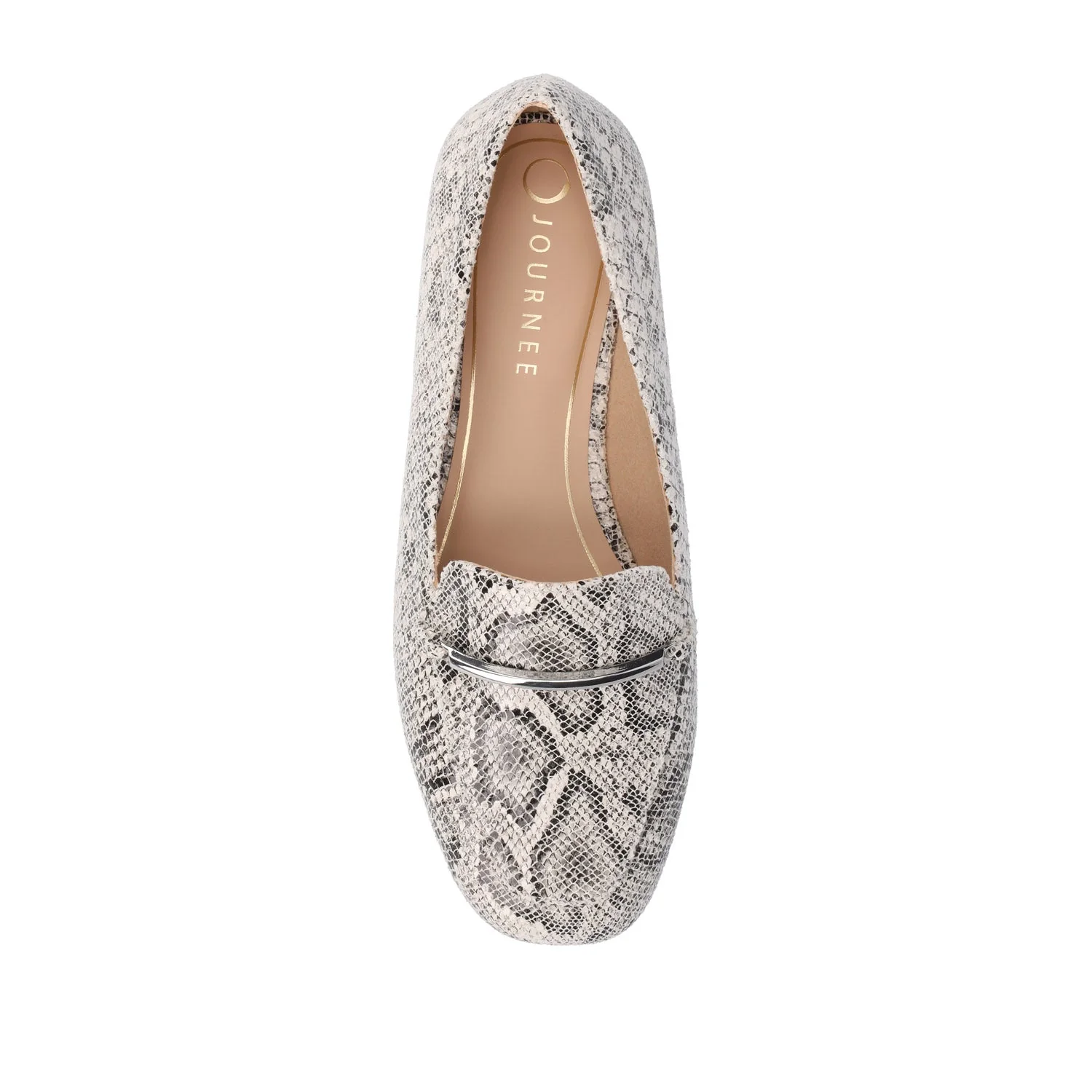 WRENN LOAFER FLATS IN PRINT - Snake - Image 7