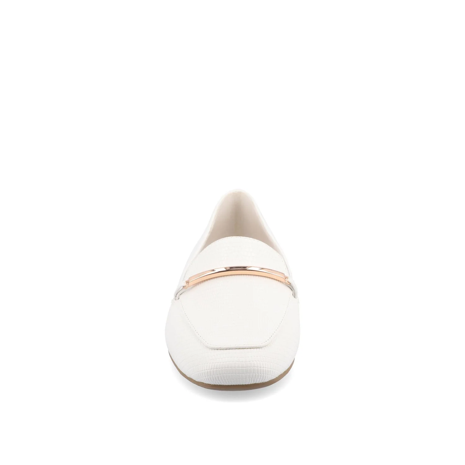 WRENN LOAFER FLATS IN PRINT - White Lizard - Image 6