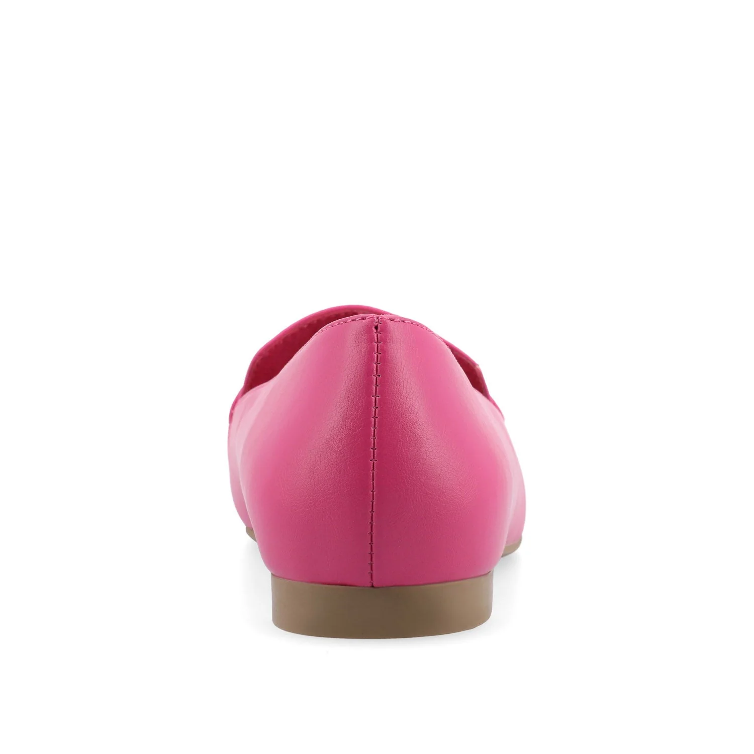 WRENN LOAFER FLATS IN VEGAN LEATHER - Fuchsia PU - Image 9