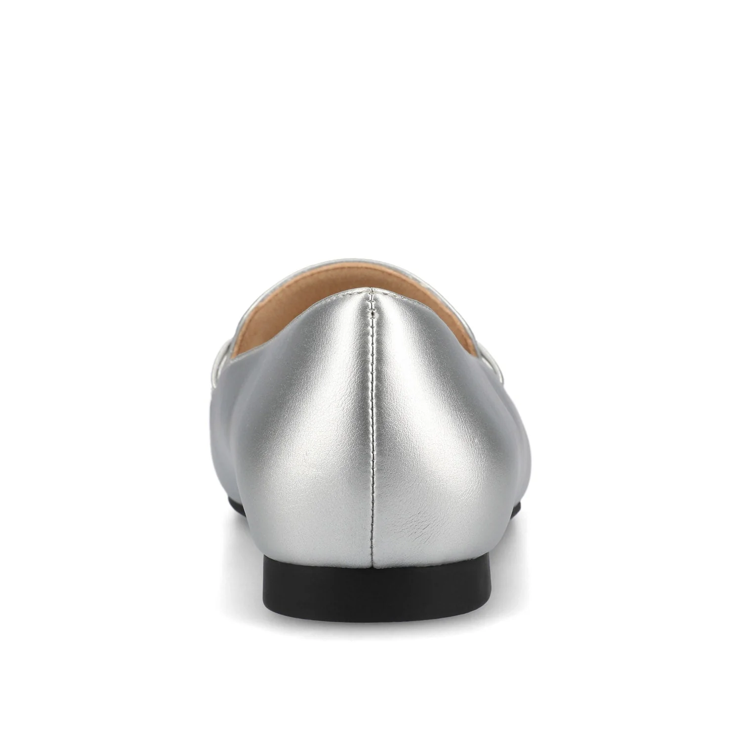WRENN LOAFER FLATS IN VEGAN LEATHER - Silver PU - Image 7