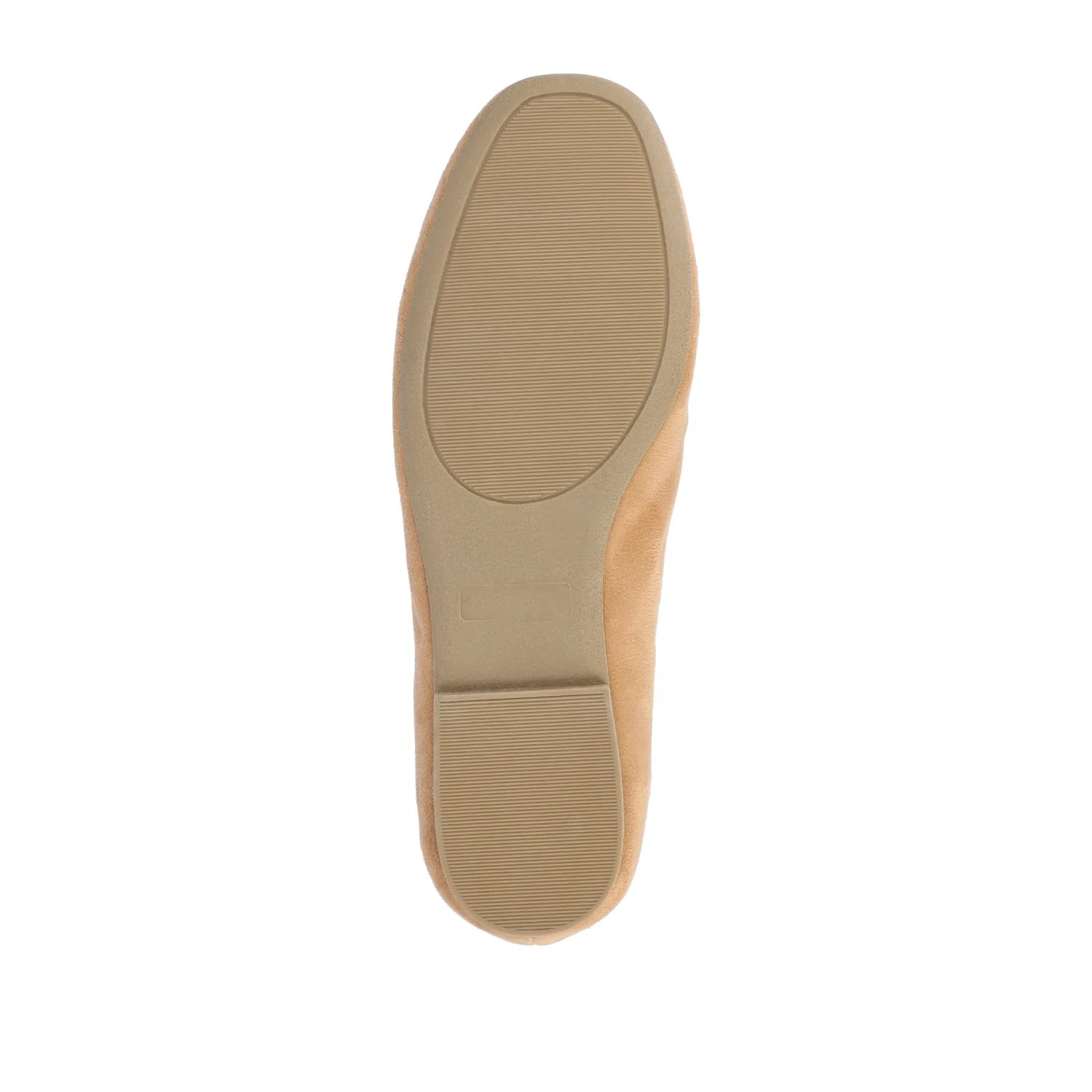 WRENN LOAFER FLATS IN FAUX SUEDE - Tan Faux Suede - Image 8