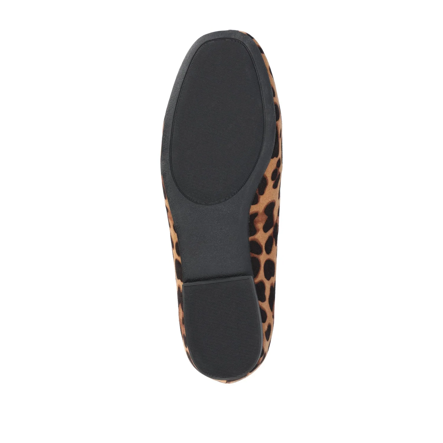WRENN PRINTED LOAFER FLATS IN WIDE - Leopard Faux - Image 8