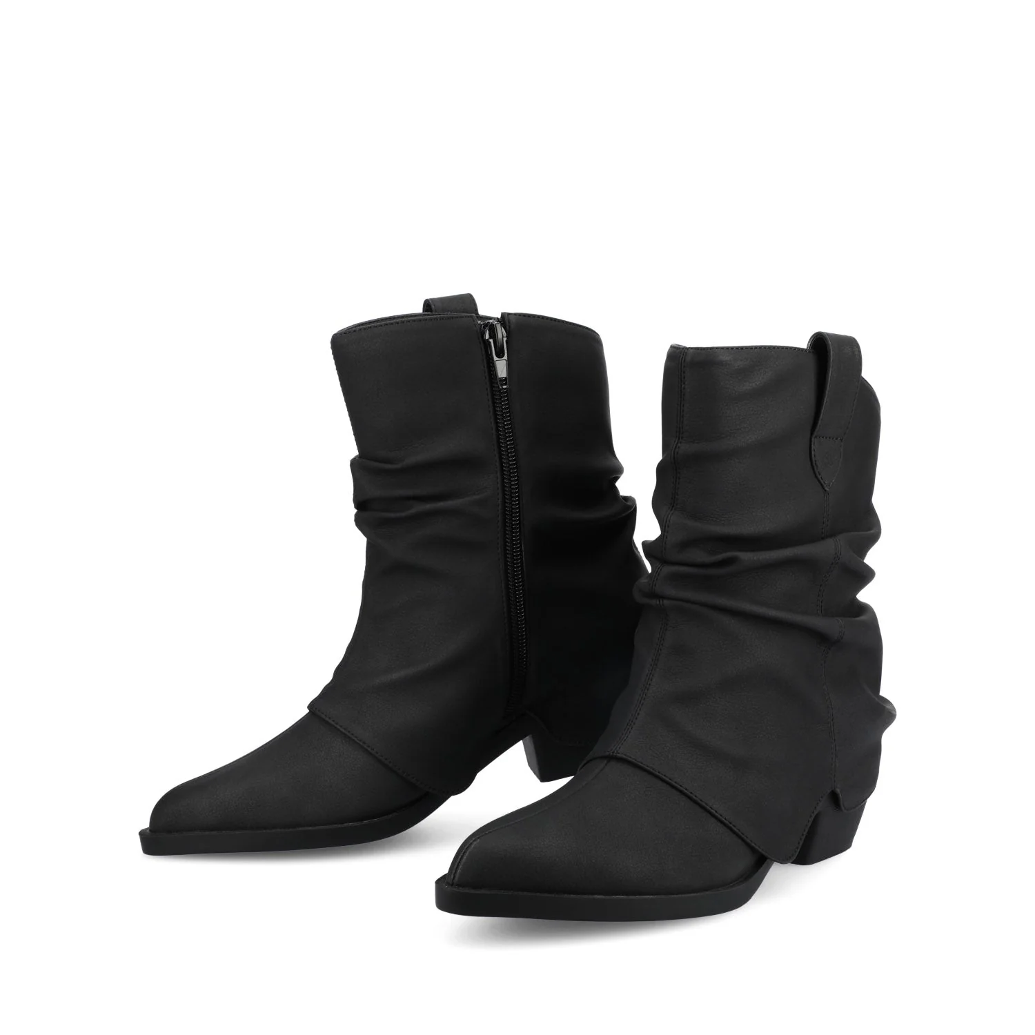 WYNETTE WESTERN ANKLE BOOTIES - Vintage Black - Image 3