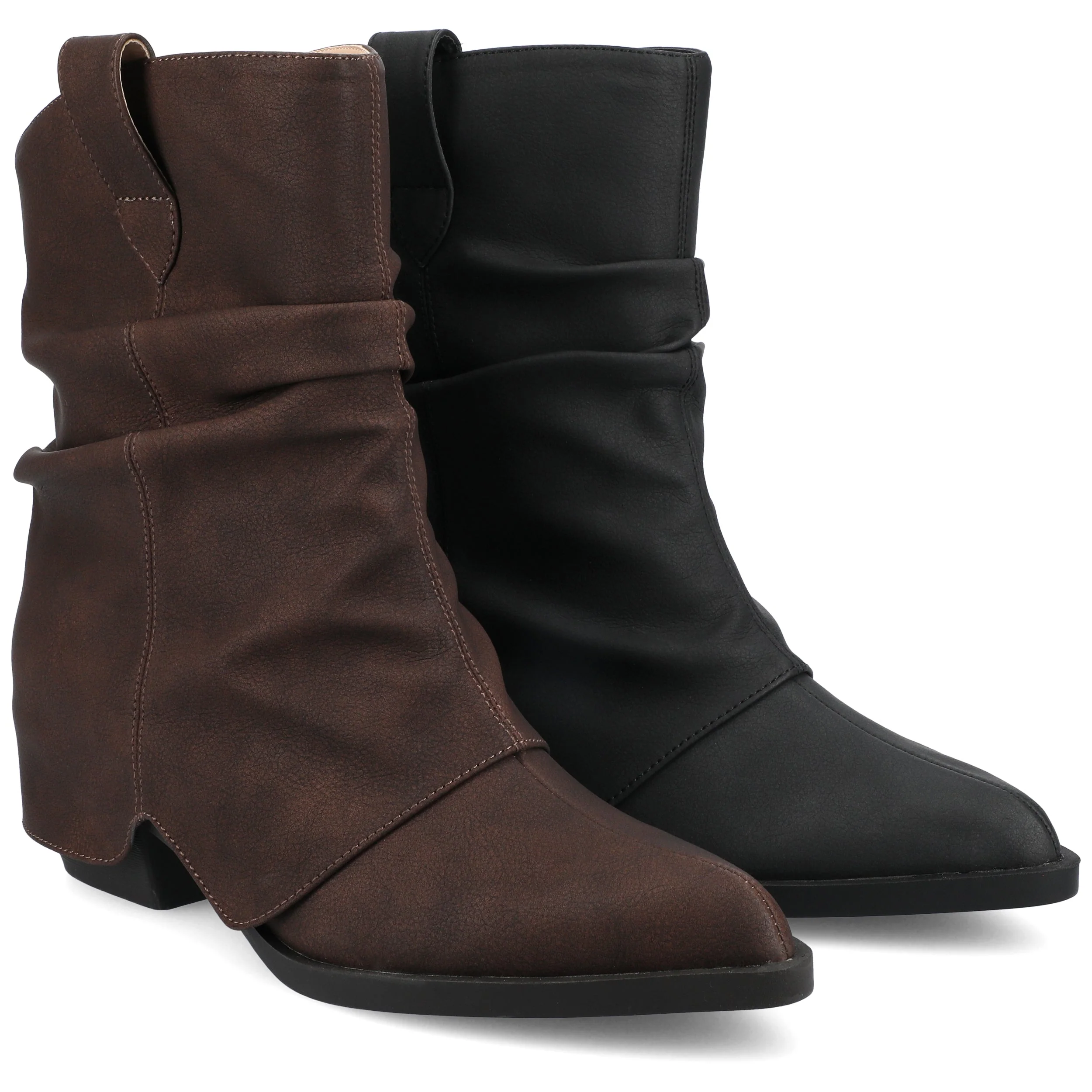 WYNETTE WESTERN ANKLE BOOTIES - Vintage Black - Image 7