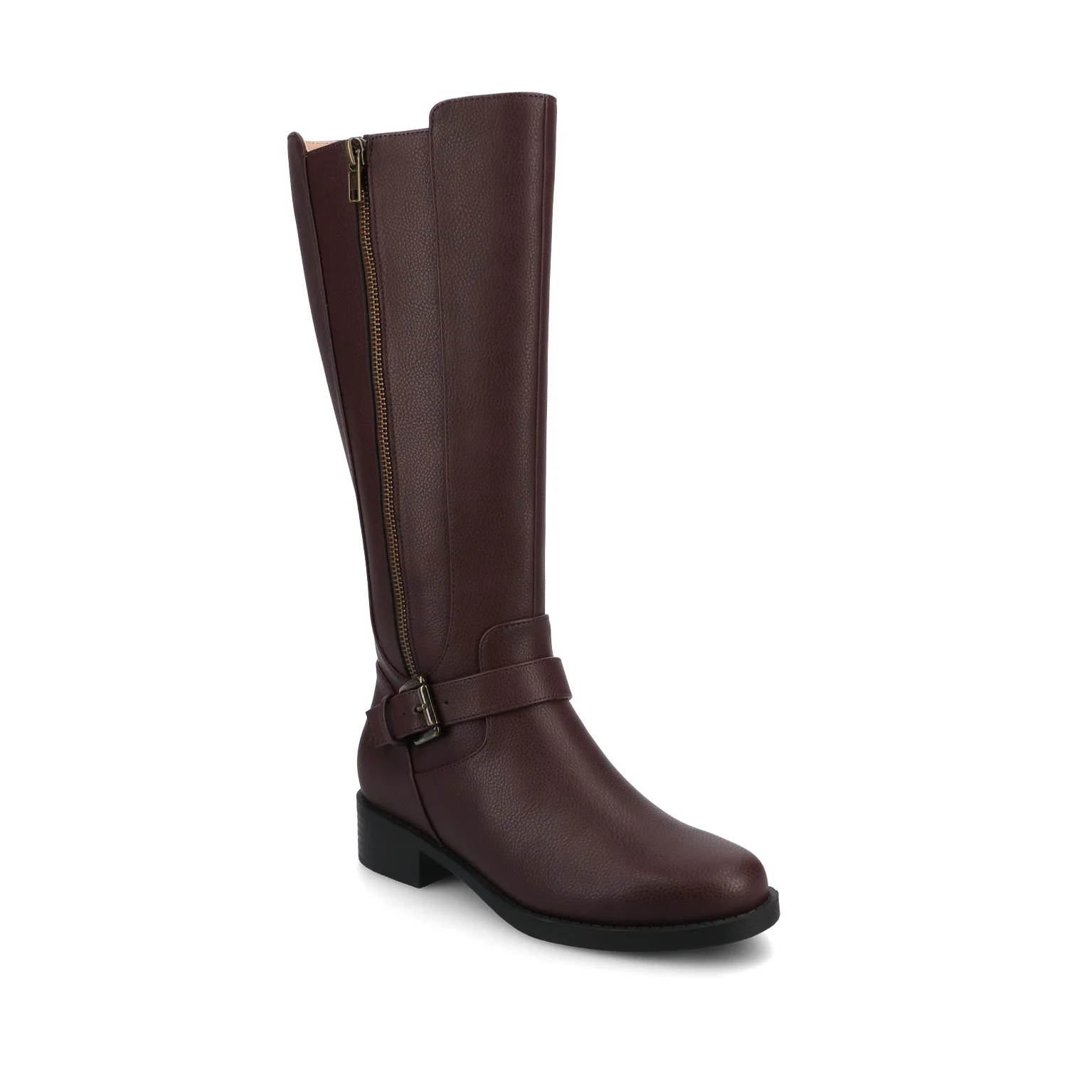 YASMINA KNEE HIGH BOOTS - Oxblood - Image 2