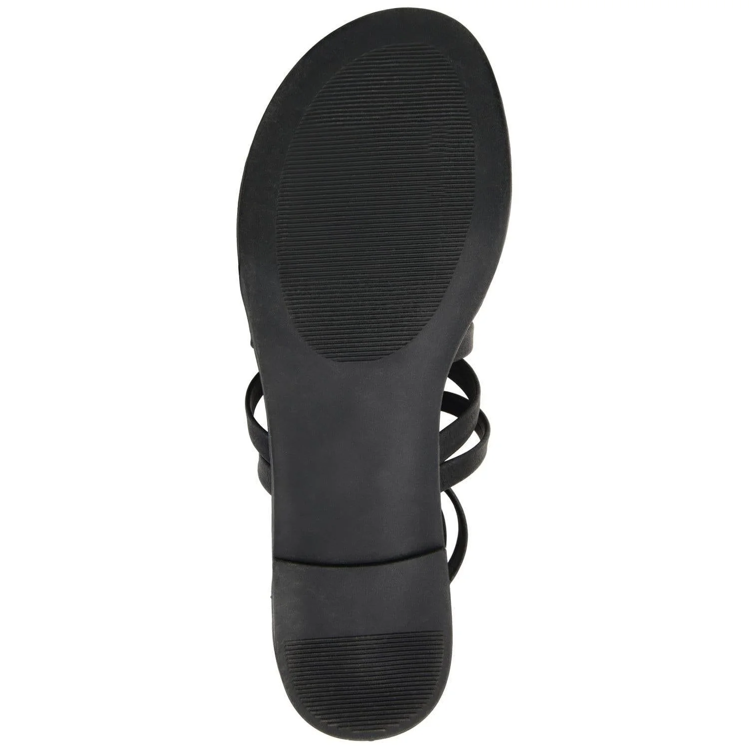ZAILIE GLADIATOR SANDALS IN VEGAN LEATHER - Black - Image 6
