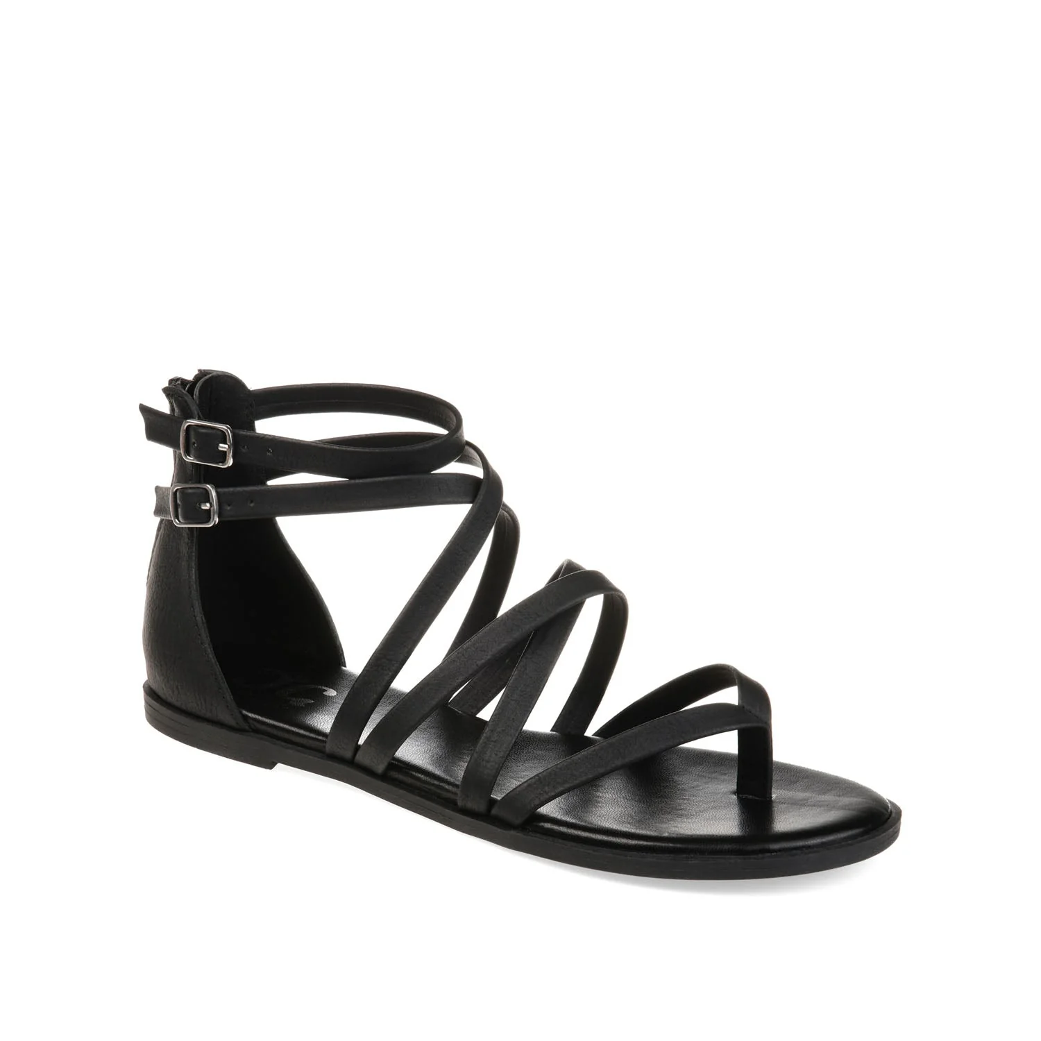 ZAILIE GLADIATOR SANDALS IN WIDE - Black - Image 2