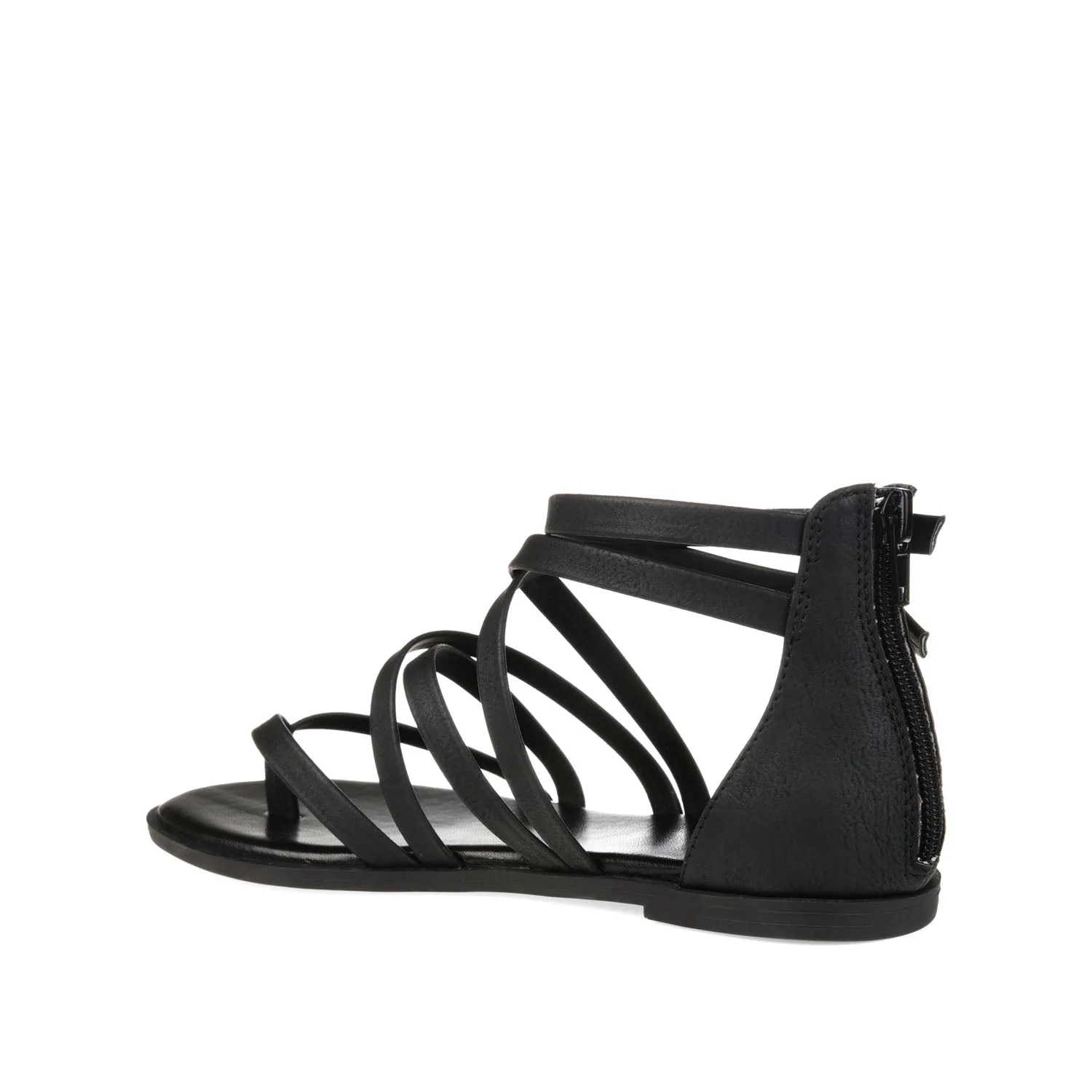 ZAILIE GLADIATOR SANDALS IN WIDE - Black - Image 4