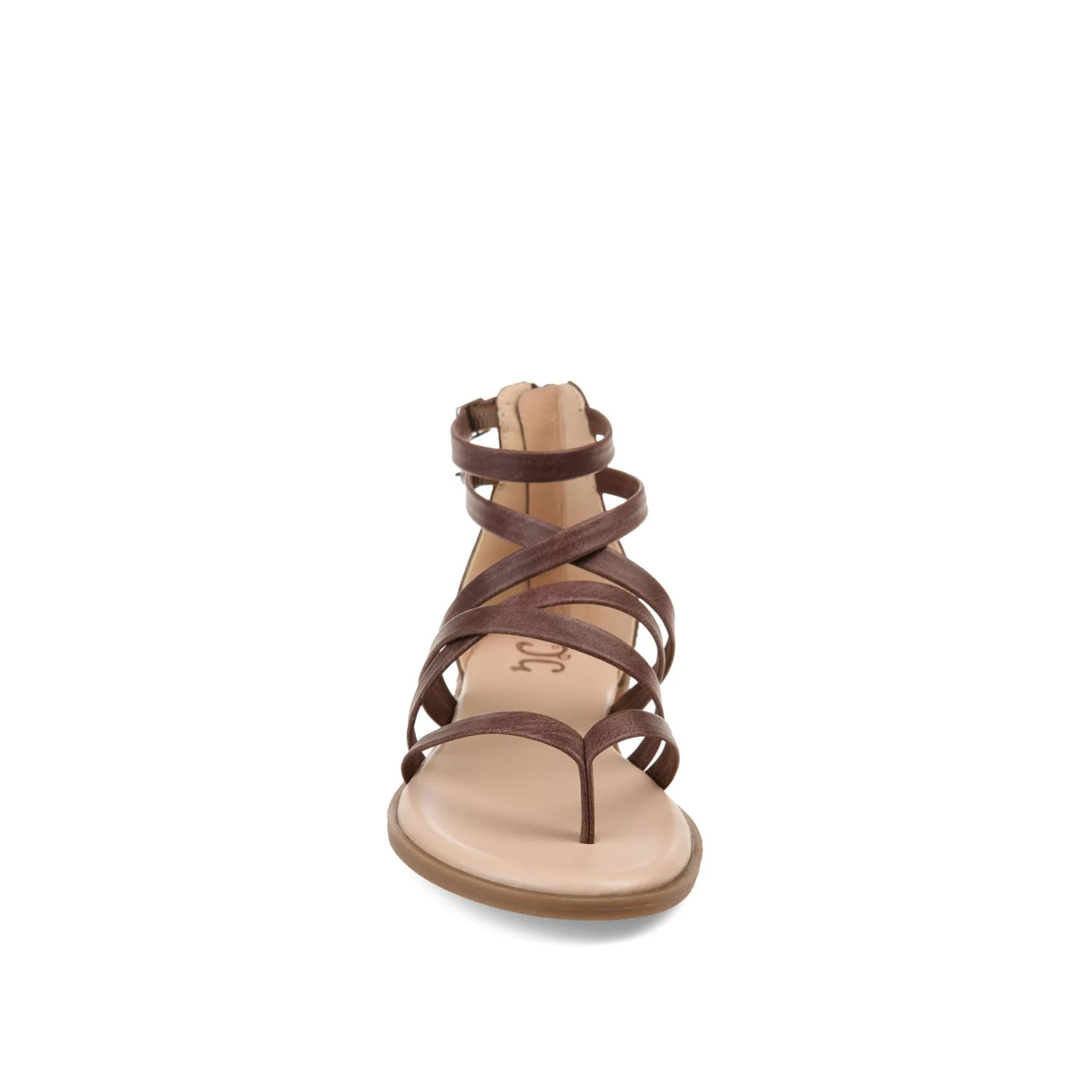 ZAILIE GLADIATOR SANDALS IN WIDE - Brown - Image 5