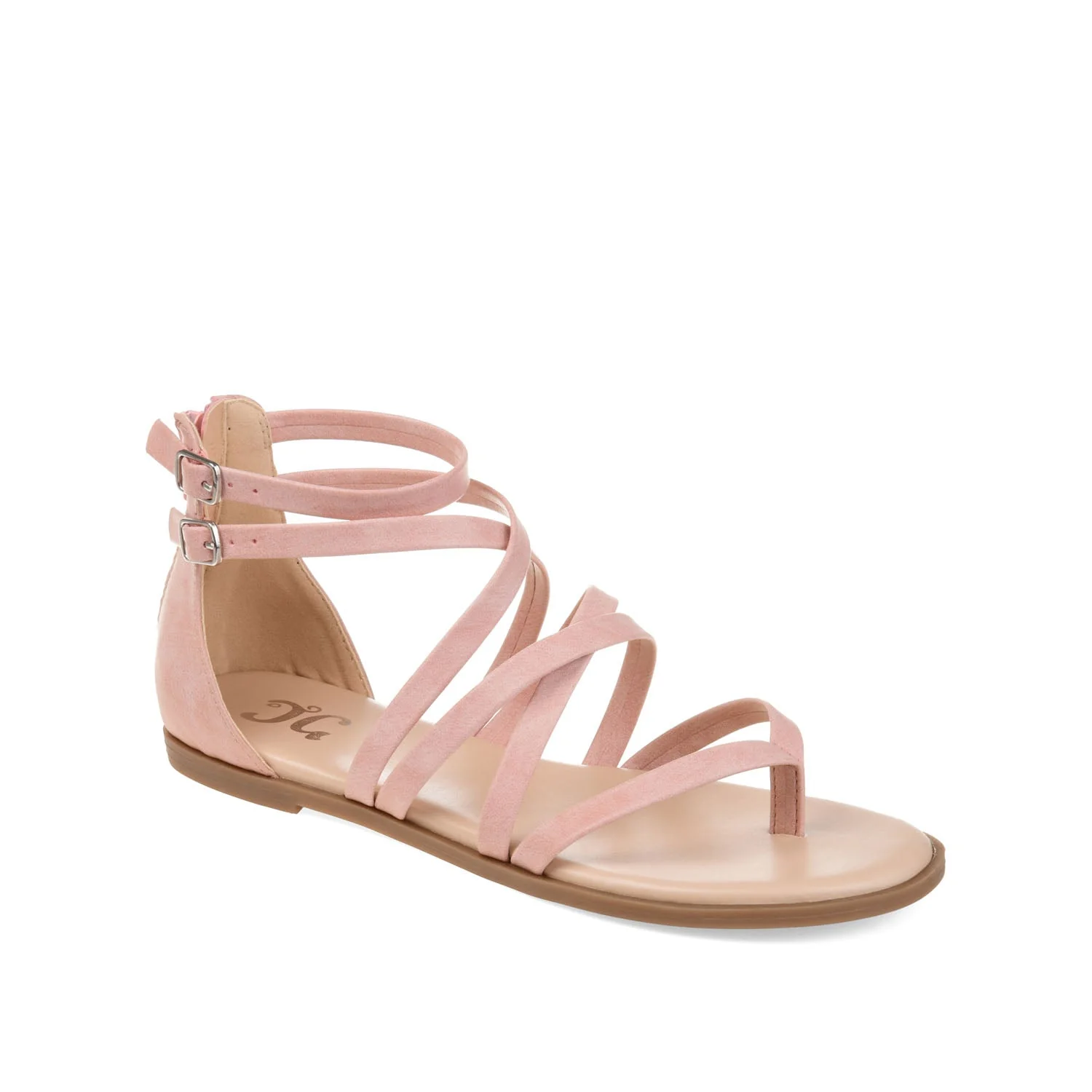 ZAILIE GLADIATOR SANDALS IN WIDE - Pink - Image 2