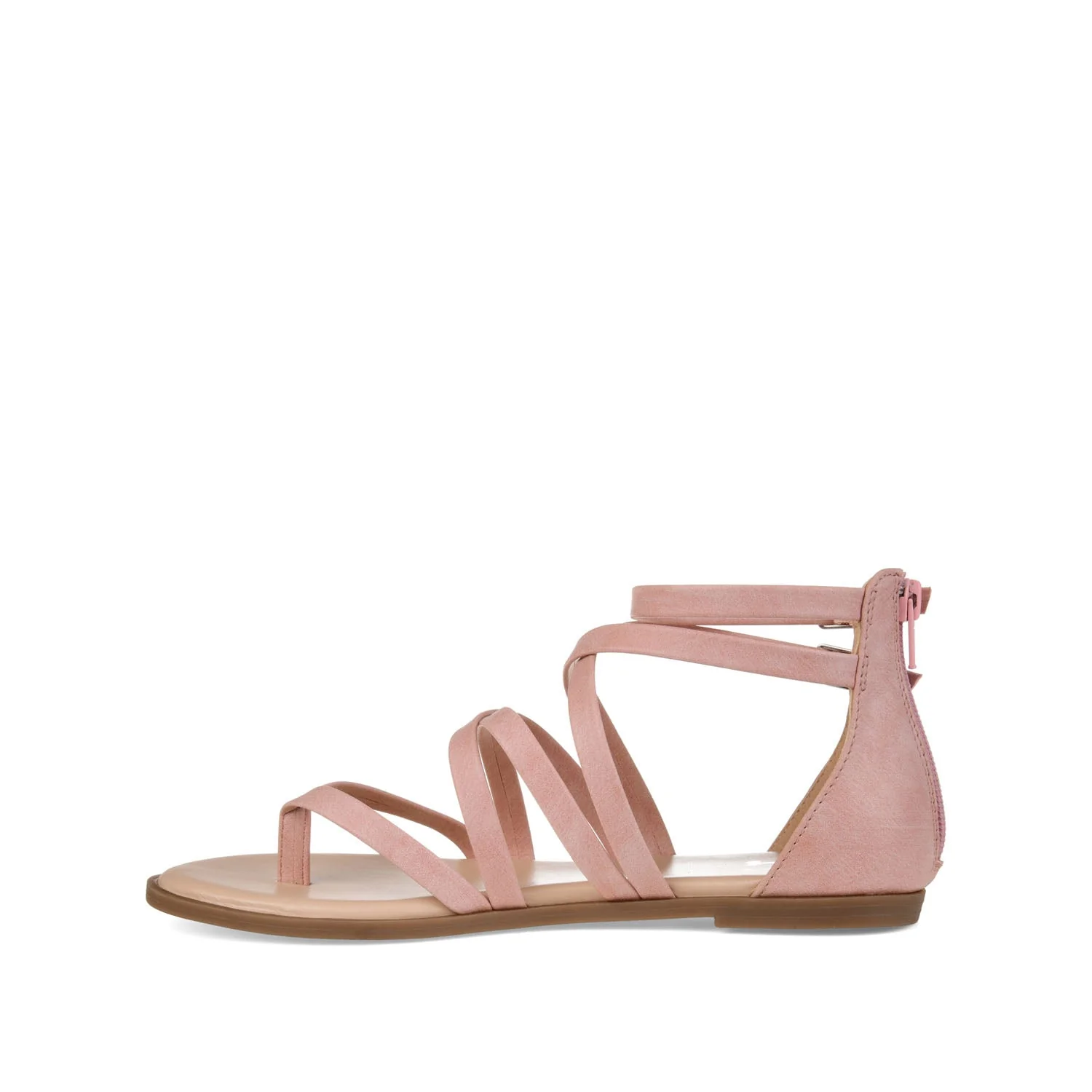 ZAILIE GLADIATOR SANDALS IN WIDE - Pink - Image 3