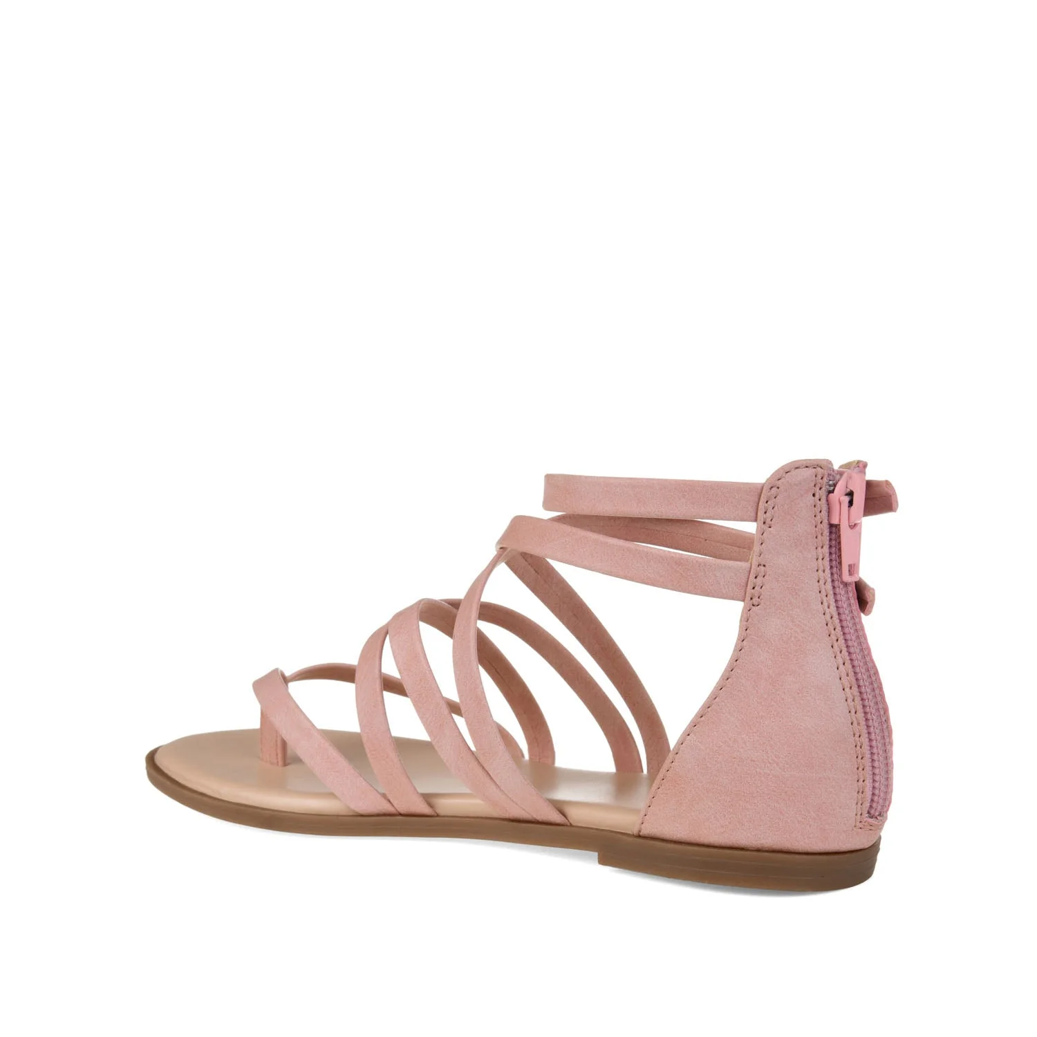 ZAILIE GLADIATOR SANDALS IN WIDE - Pink - Image 4