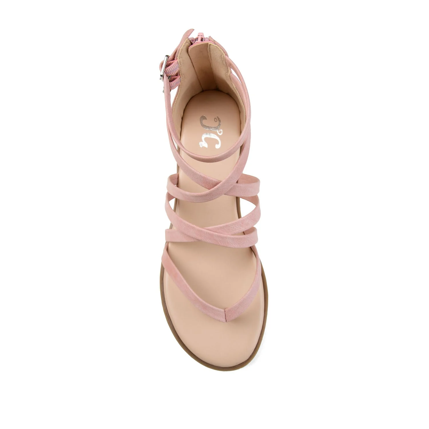 ZAILIE GLADIATOR SANDALS IN WIDE - Pink - Image 6