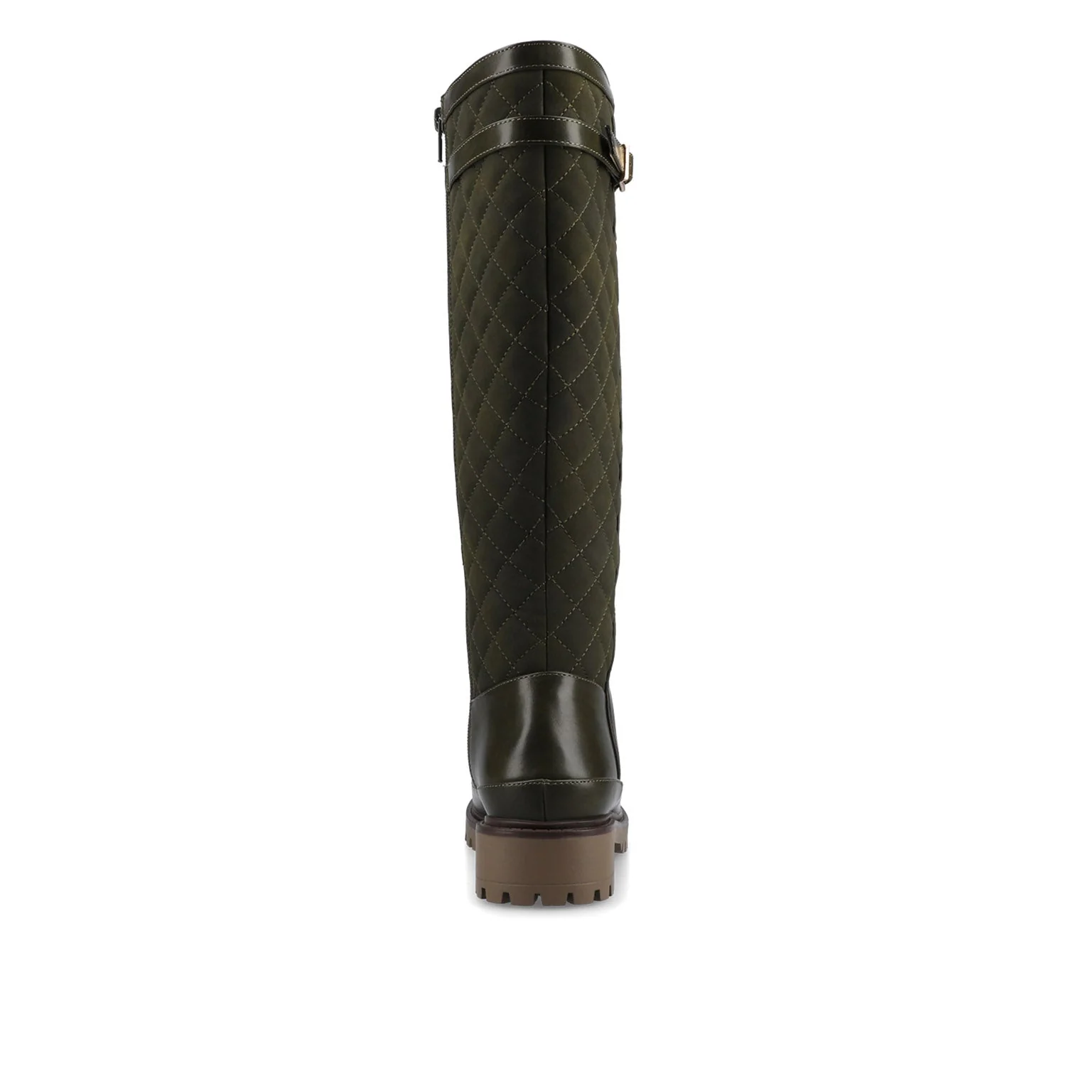 ZEMMIE QUILTED BOOTS - Olive - Image 6
